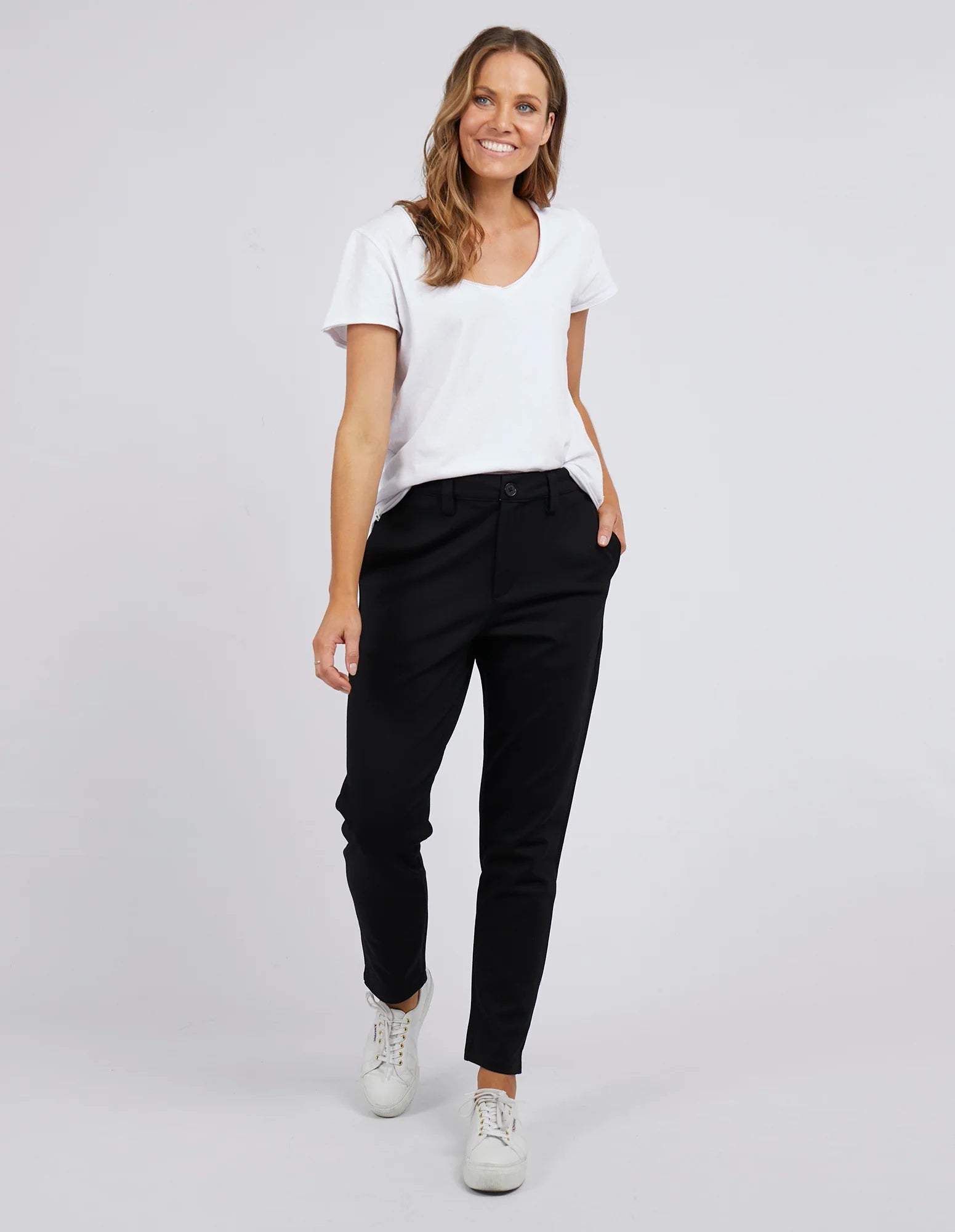 Elm Starla Pant [COLOUR:Black SIZE:8]