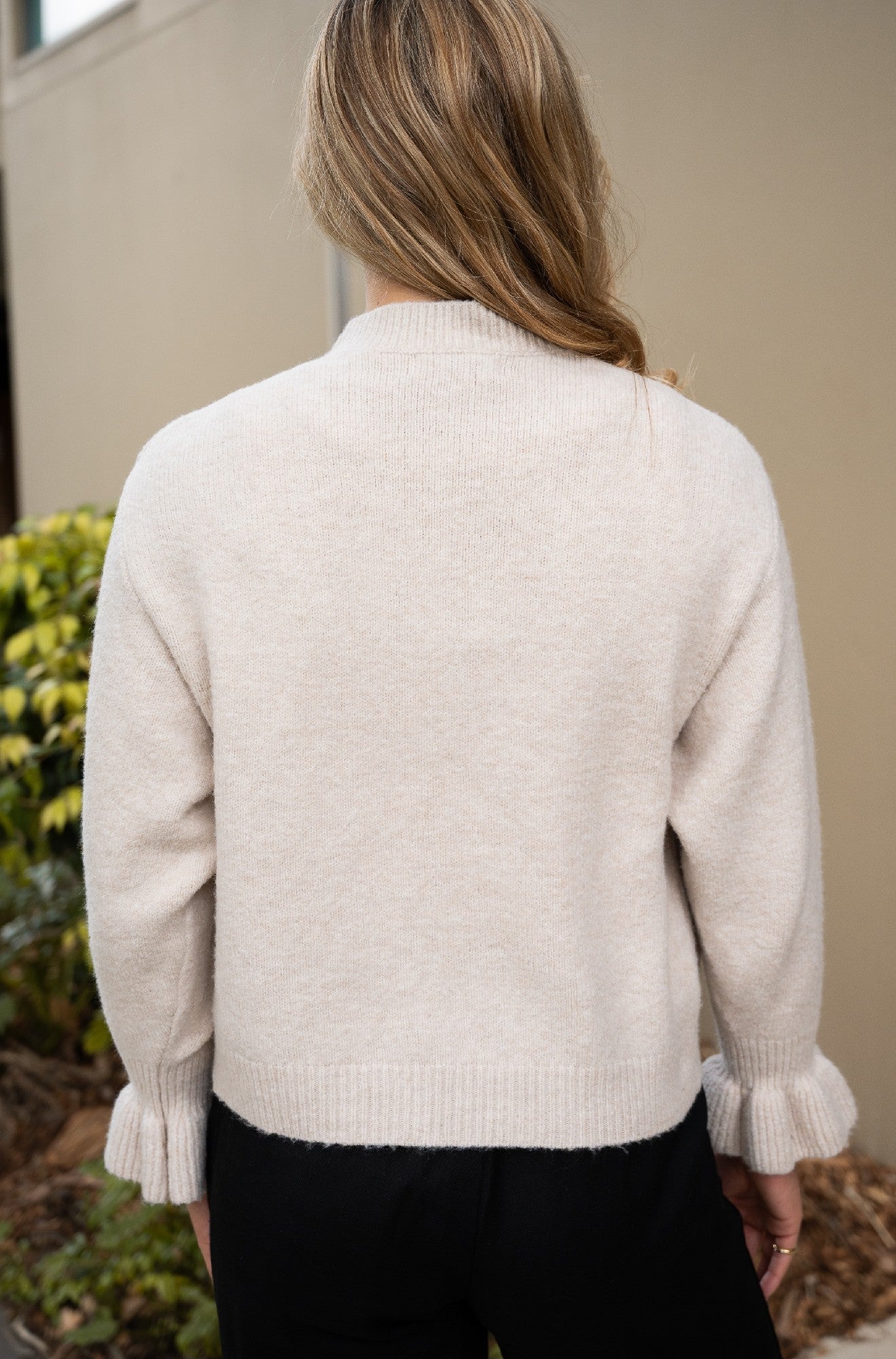 LEL Loves Sarah Tie Front Cardi [COLOUR:Natural SIZE:s/m]