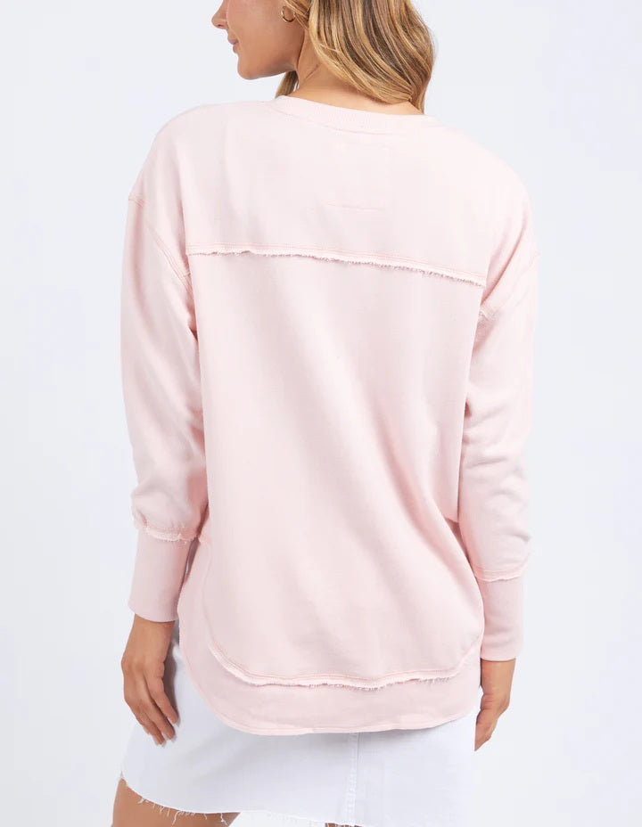 Foxwood Simplified Metallic Crew [COLOUR:Pale Pink SIZE:8]