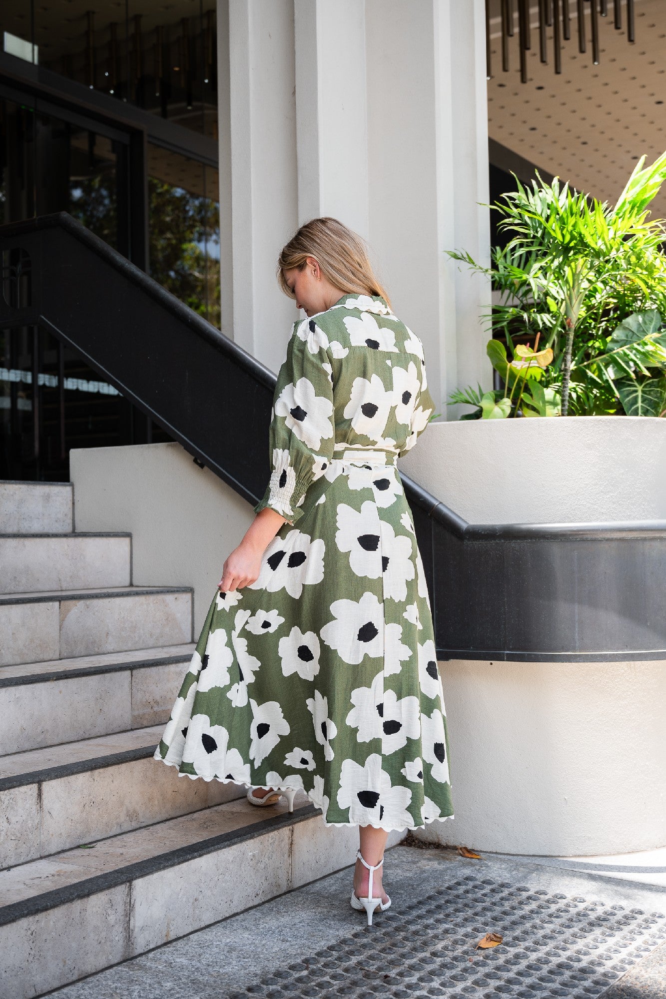 LEL Loves Poppy Dress [COLOUR:Olive SIZE:8]