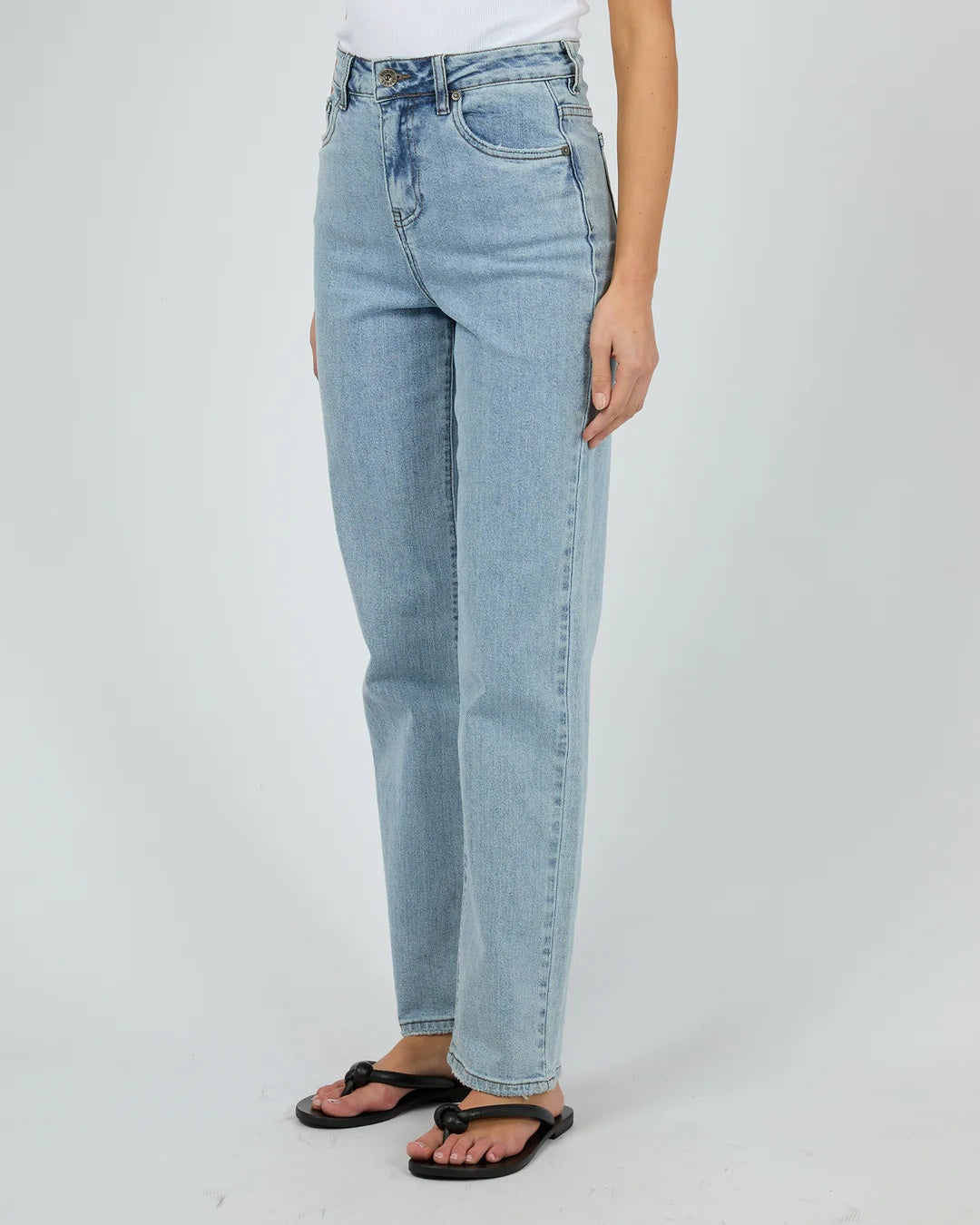Silent Theory Mila Comfort straight Jeans [COLOUR:Light Blue SIZE:6]