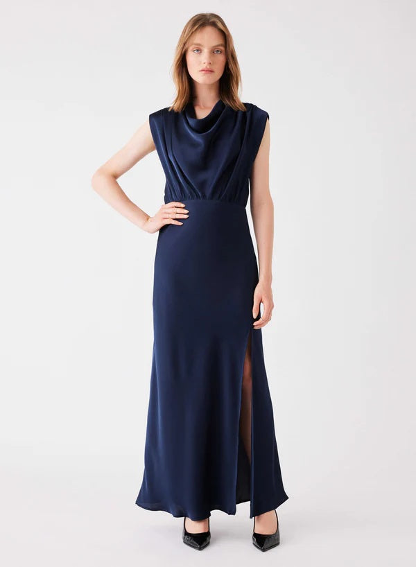 Esmaee Mercury Dress [COLOUR:dark ink SIZE:M]
