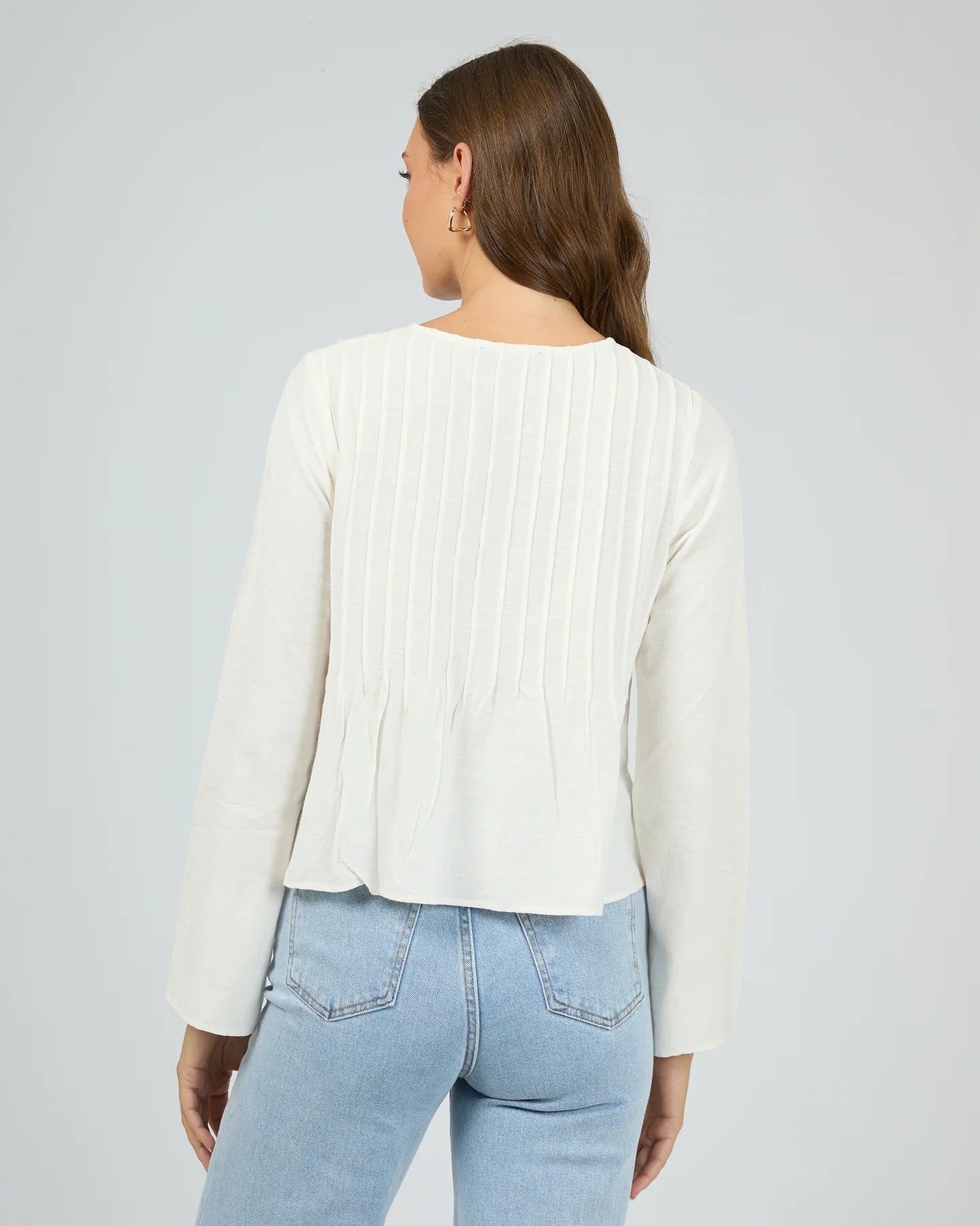 All About Eve Hudson Shirt [COLOUR:Vintage white SIZE:6]