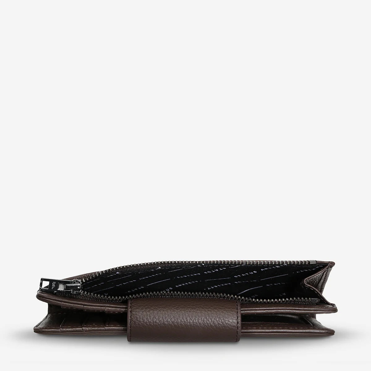 Status Anxiety Ruins Wallet [COLOUR:Cocoa]