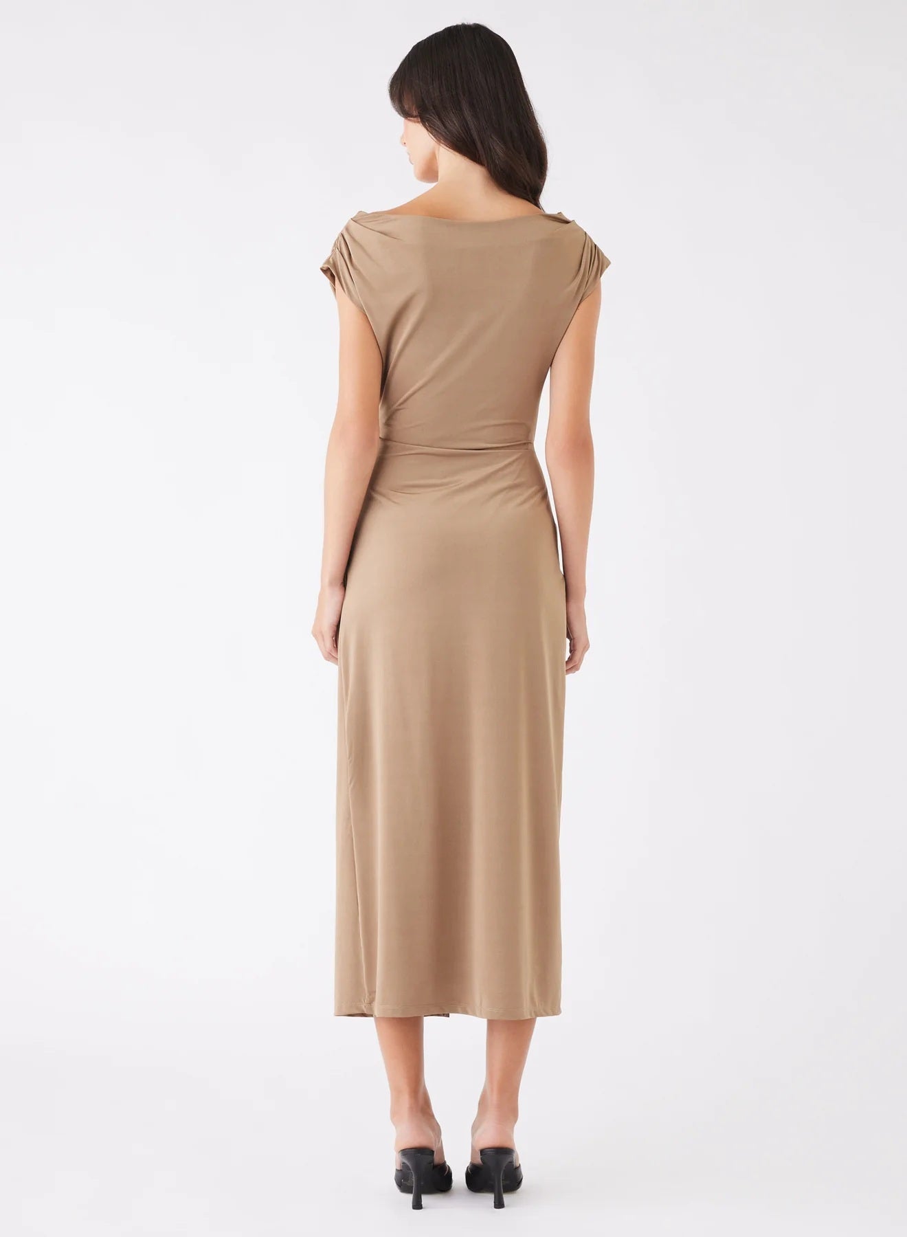 Esmaee Genesis Dress [COLOUR:Mink SIZE:S]