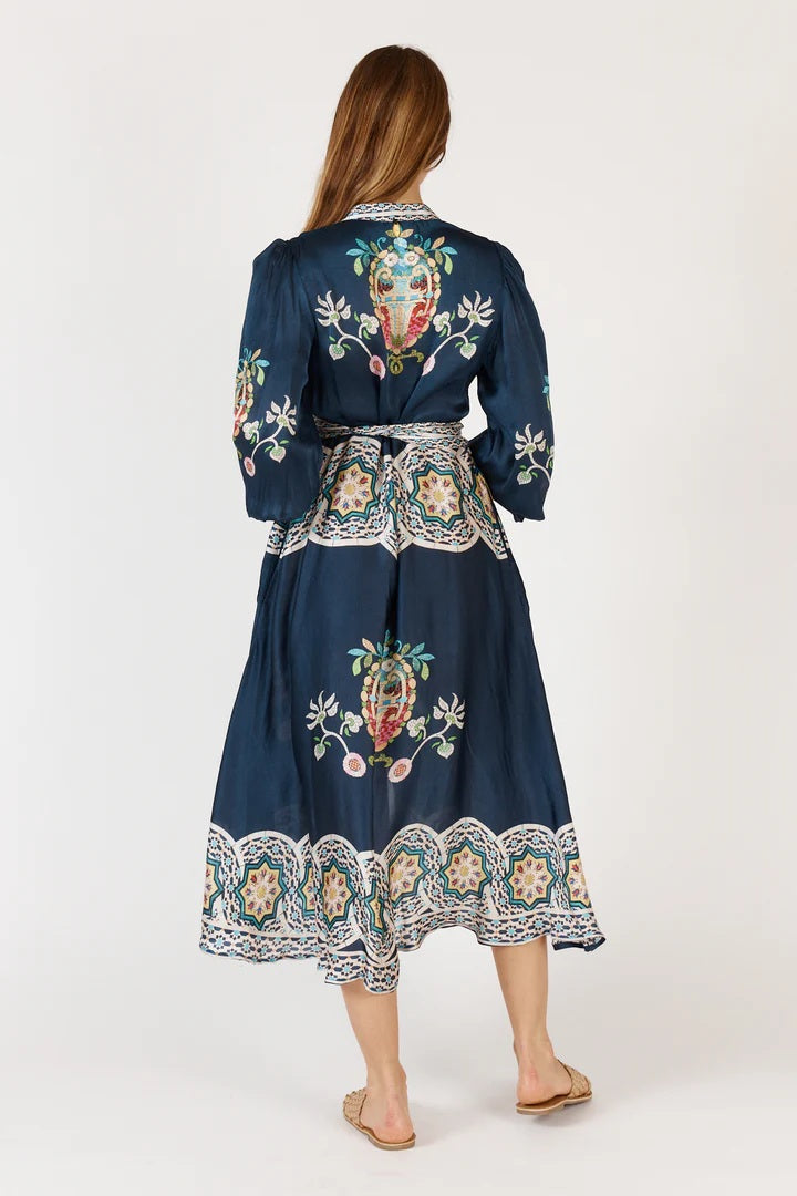 Ruby Yaya Garcia Maxi Dress [COLOUR:Navy SIZE:XS]