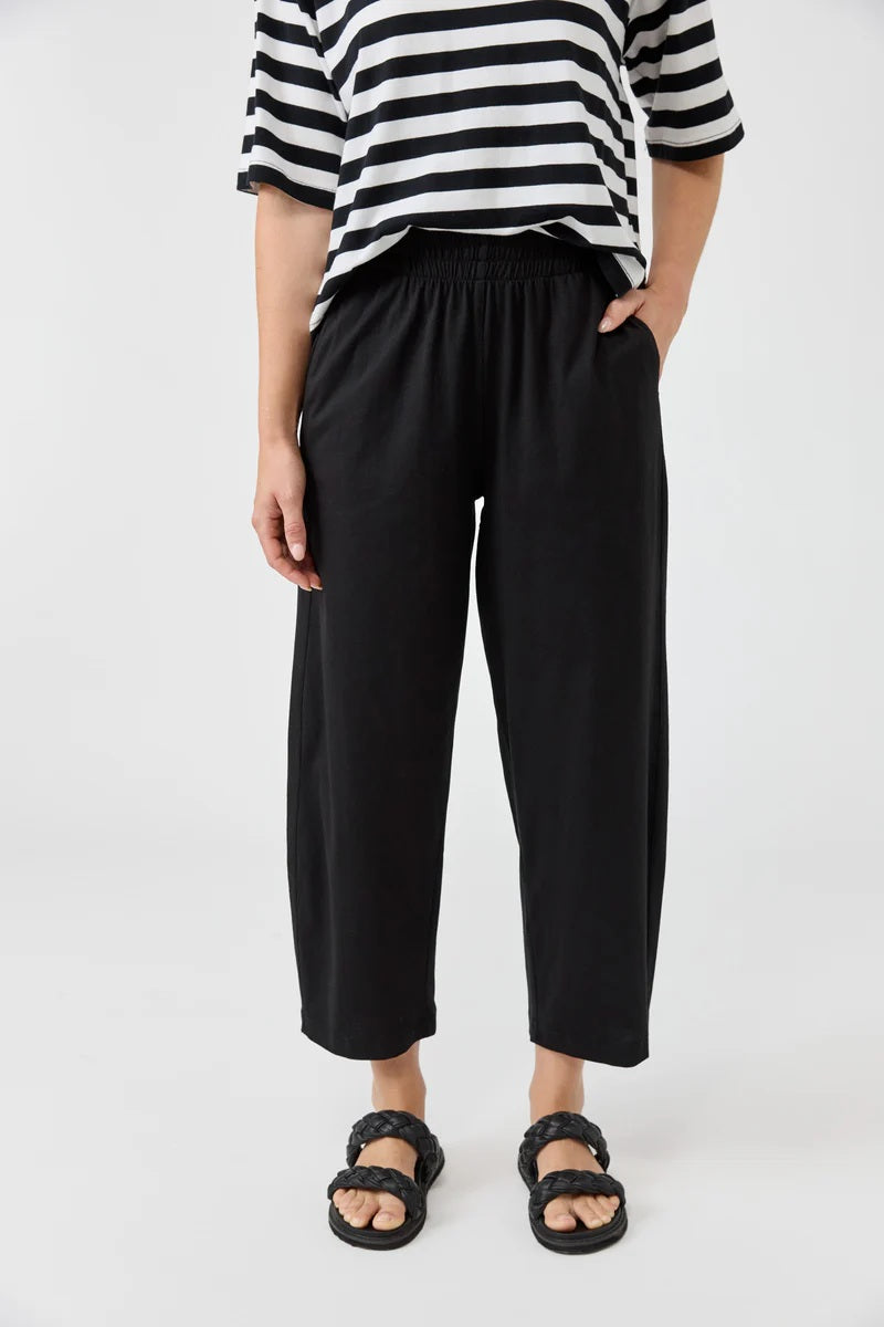 Eb & Ive Studio Traveller Pant [COLOUR:Ebony SIZE:S]