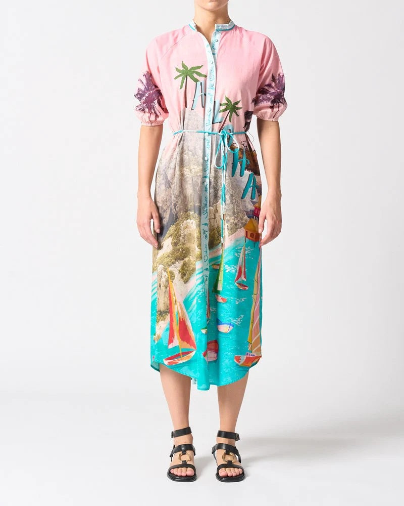 Walnut Berlin Dress [COLOUR:aloha multi SIZE:10]
