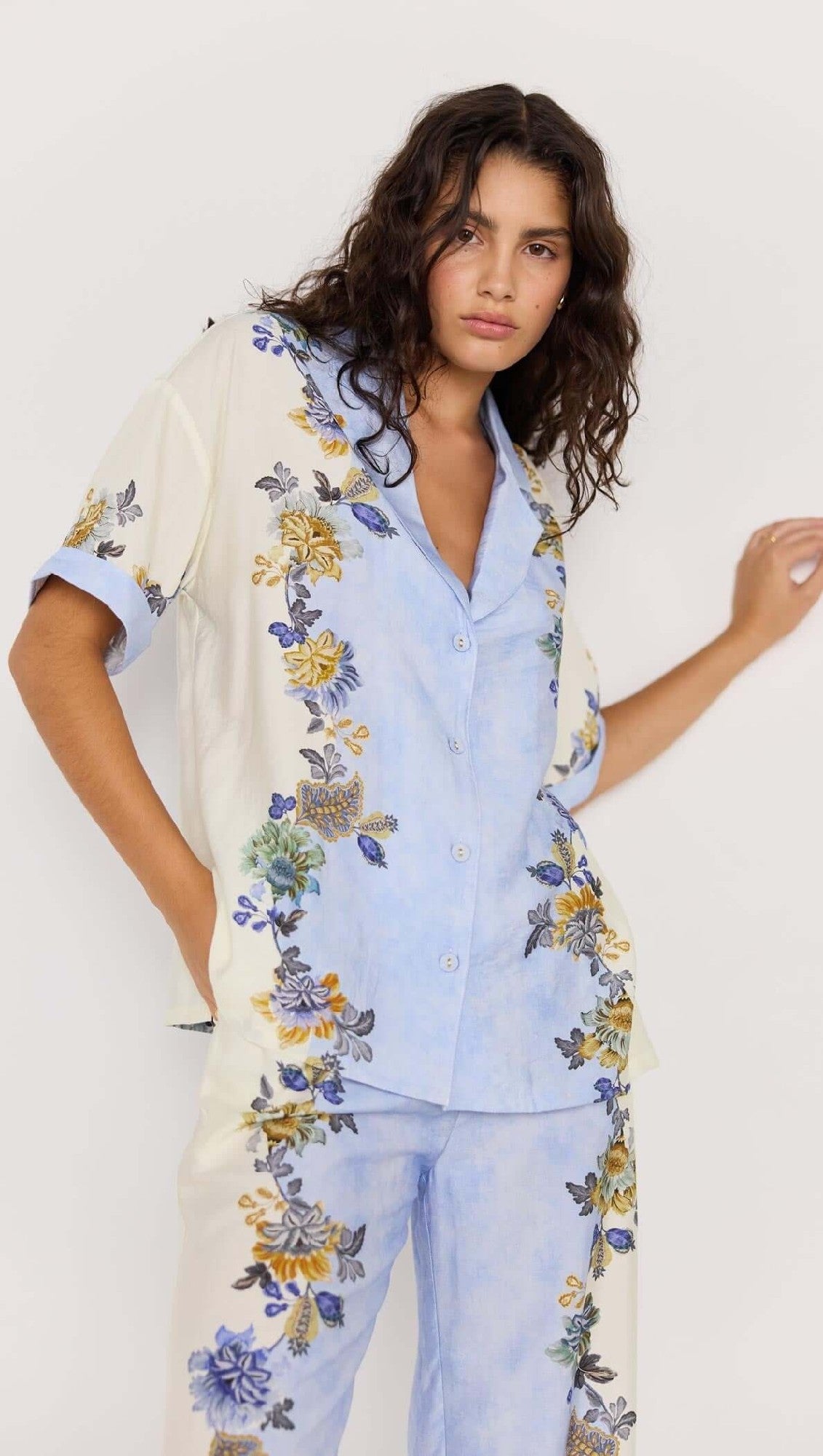 Minkpink Lucia Resort Shirt [COLOUR:Floral SIZE:XS]