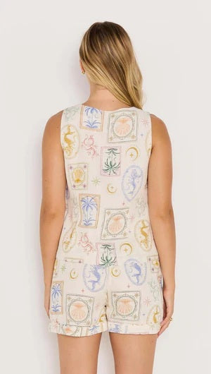 Minkpink Sirena Drawstring Shorts [COLOUR:mulit SIZE:XS]
