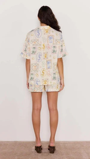 Minkpink Sirena Resort Shirt [COLOUR:Multi SIZE:XS]