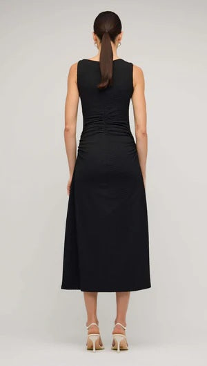 Staple The Lable Lyric Cutout Midi dress [COLOUR:Black SIZE:S]