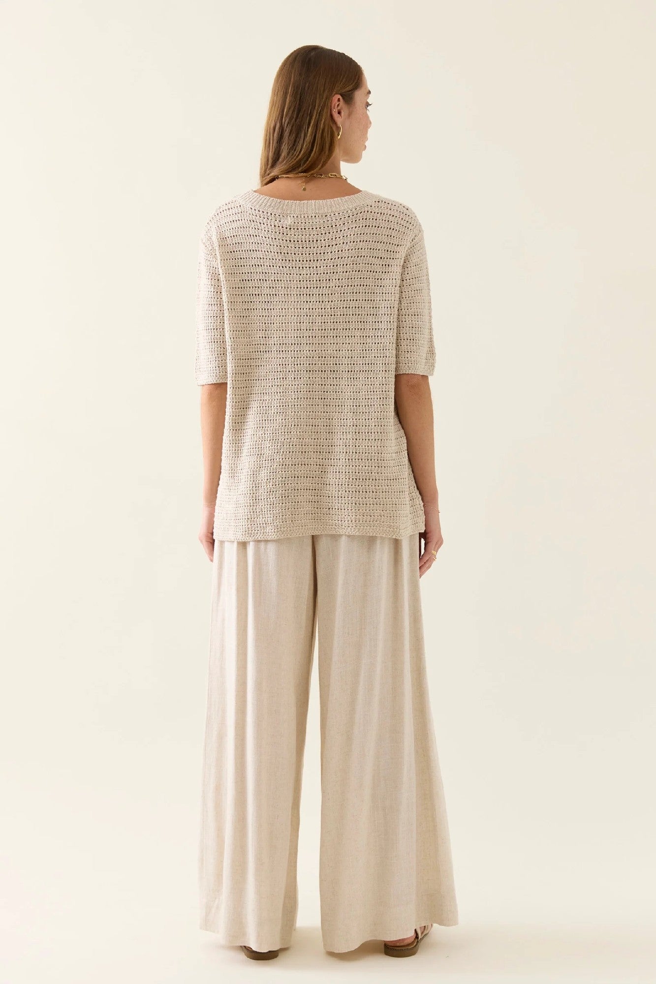 Isle Of Mine Sylvie Tee Shirt [COLOUR:Canvas SIZE:S]