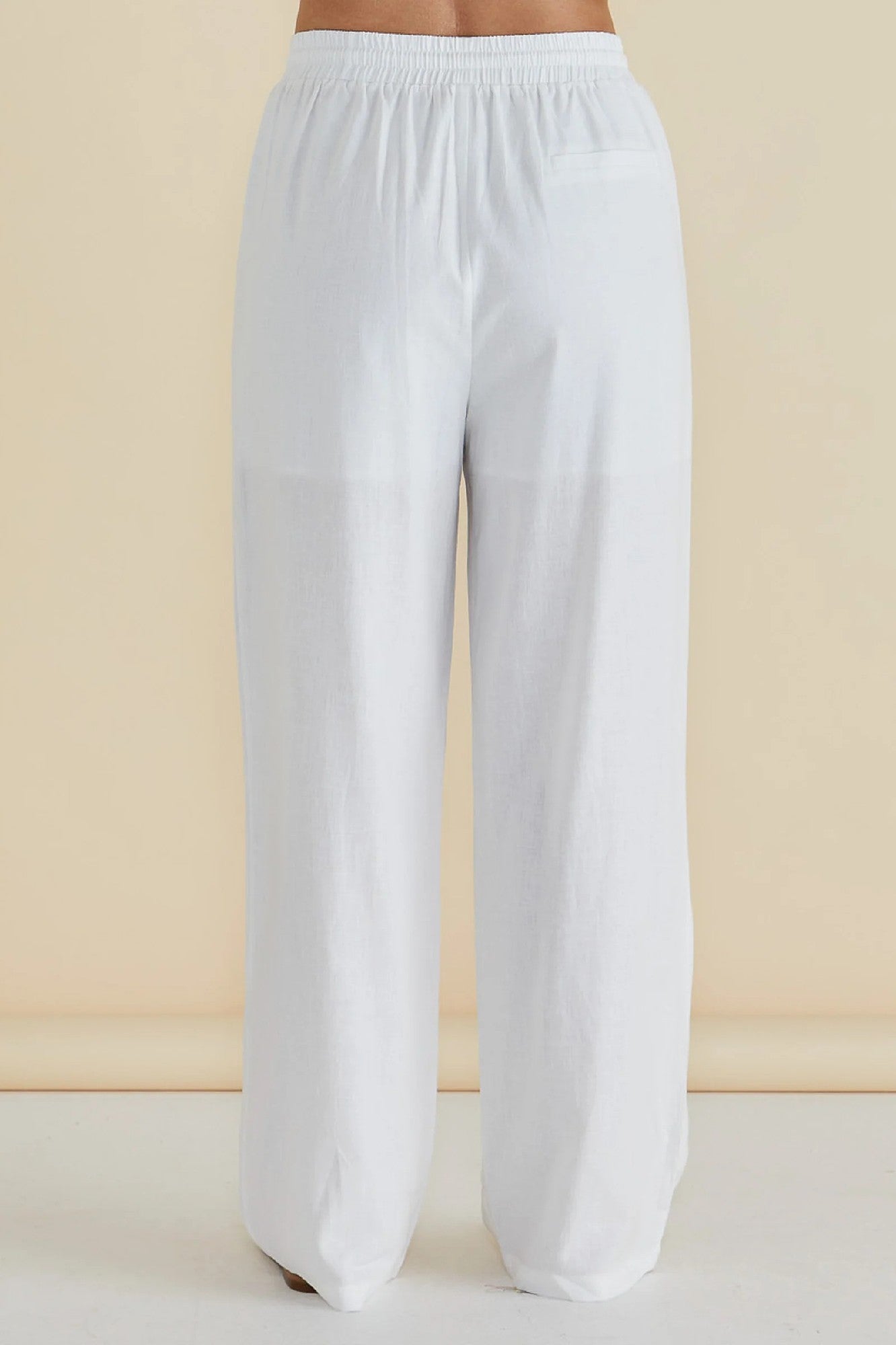 Betty Basics Zaza Relax Pant [COLOUR:White SIZE:8]