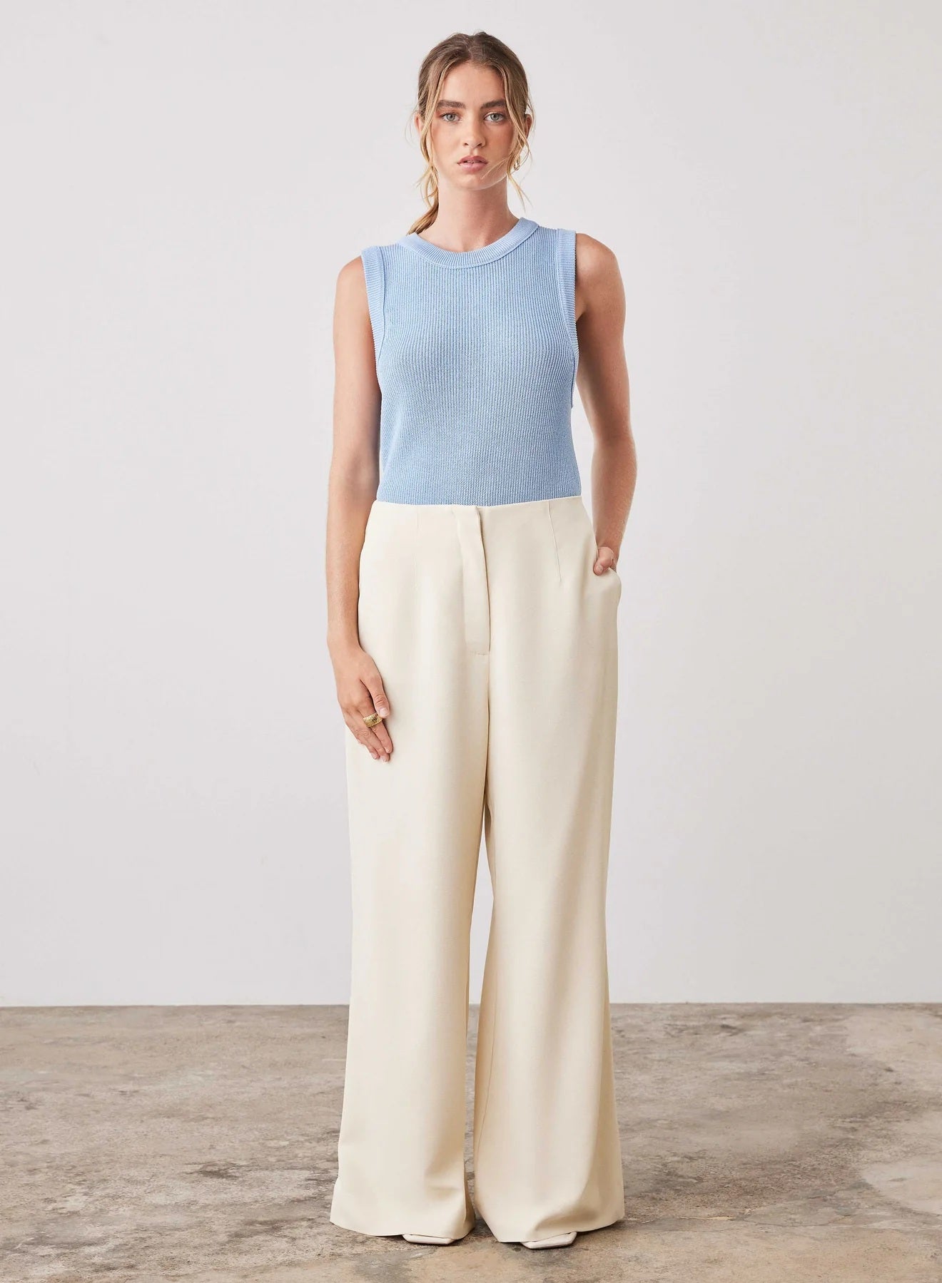 Esmaee Voyage Pant [COLOUR:Cream SIZE:XS]