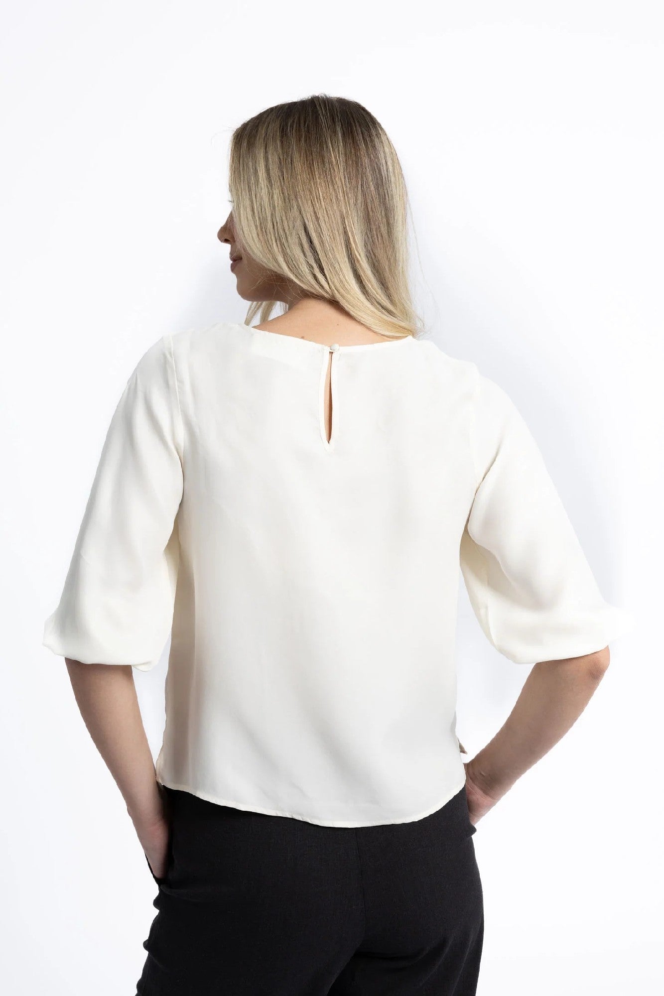 Humidity Ivy Blouse [COLOUR:Ivory SIZE:10]