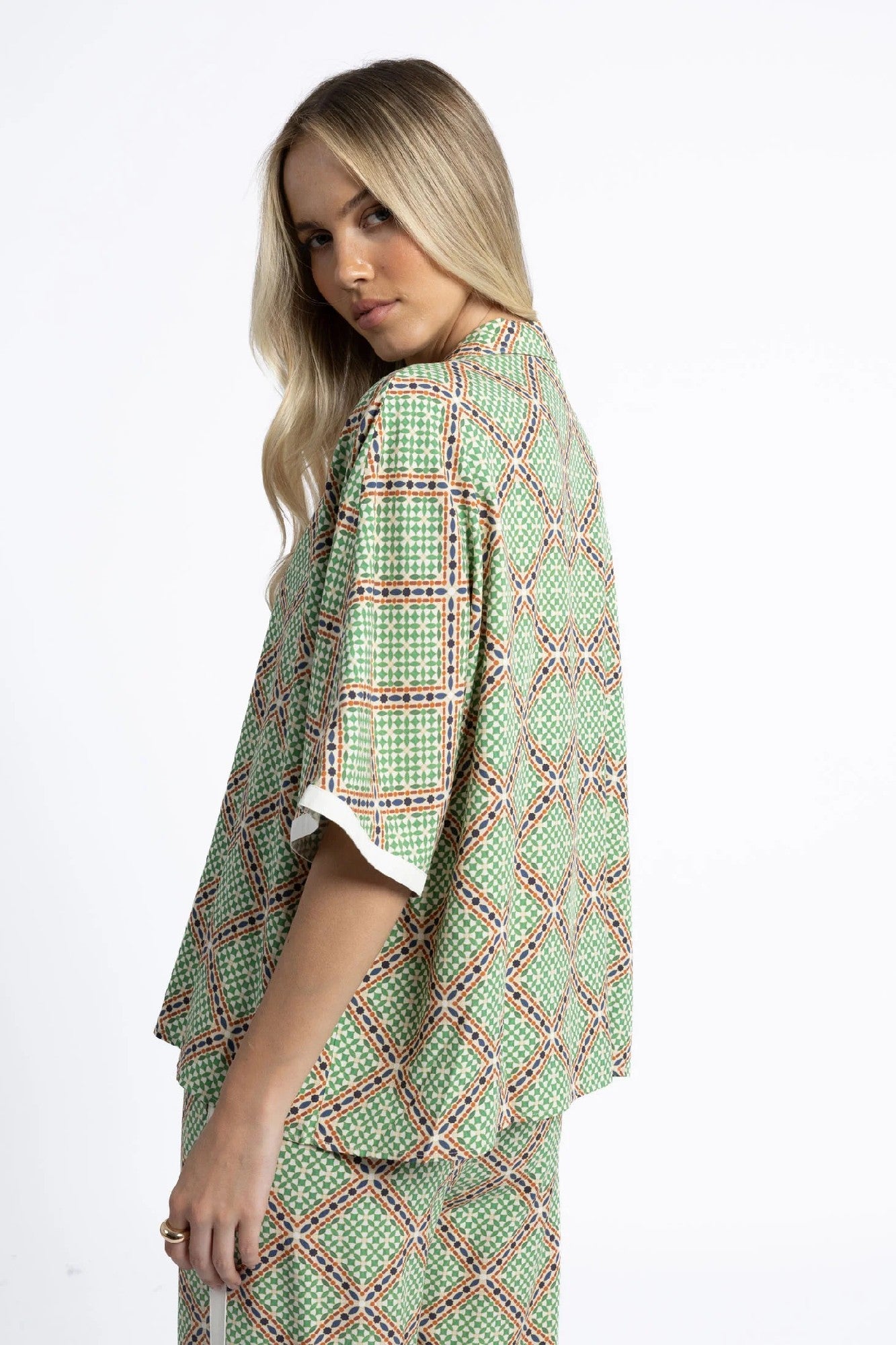 Humidity Marrakesh Shirt [COLOUR:Marra Print SIZE:S/m]