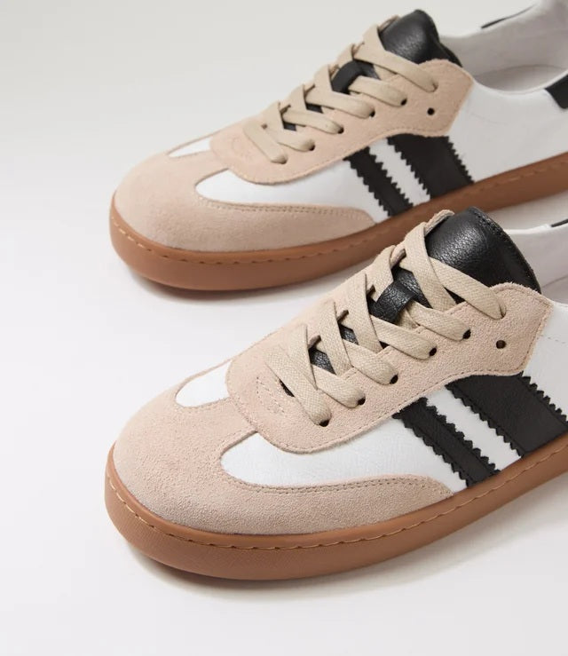 Django & Juliette Hanni Sneaker [COLOUR:Beige/White SIZE:37]