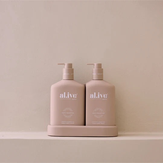 Al.ive Body Wash & Lotion Duo Pack - Apricot & Sweet Fig 