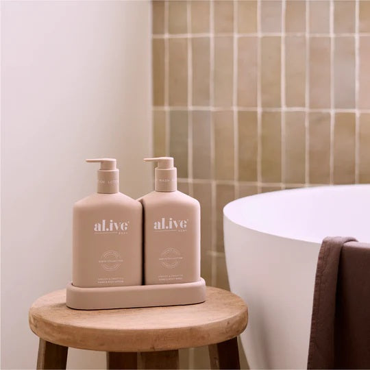 Al.ive Body Wash & Lotion Duo Pack - Apricot & Sweet Fig 