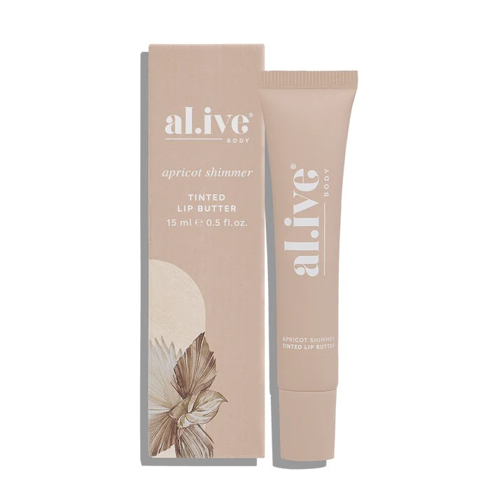 Al.ive Tinted Lip Butter - Apricot Shimmer 