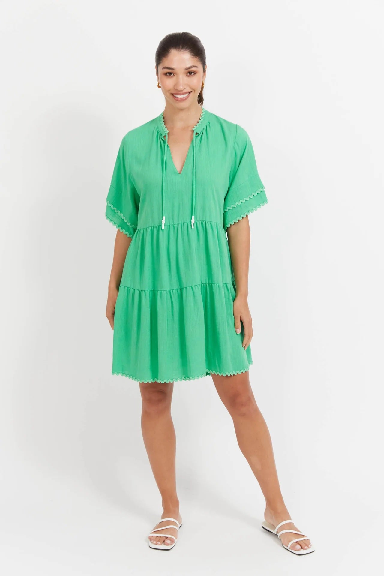 Haven Haiti Dress [COLOUR:Green SIZE:XS]