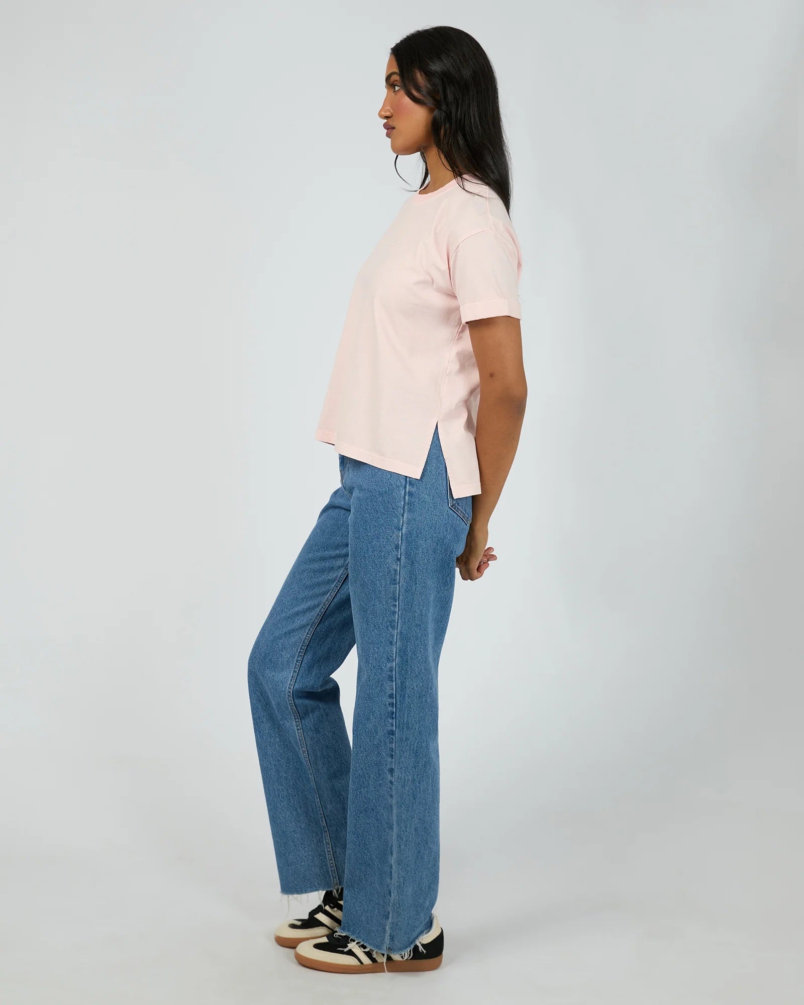 All About Eve Washed Tee [COLOUR:Light Pink SIZE:8]