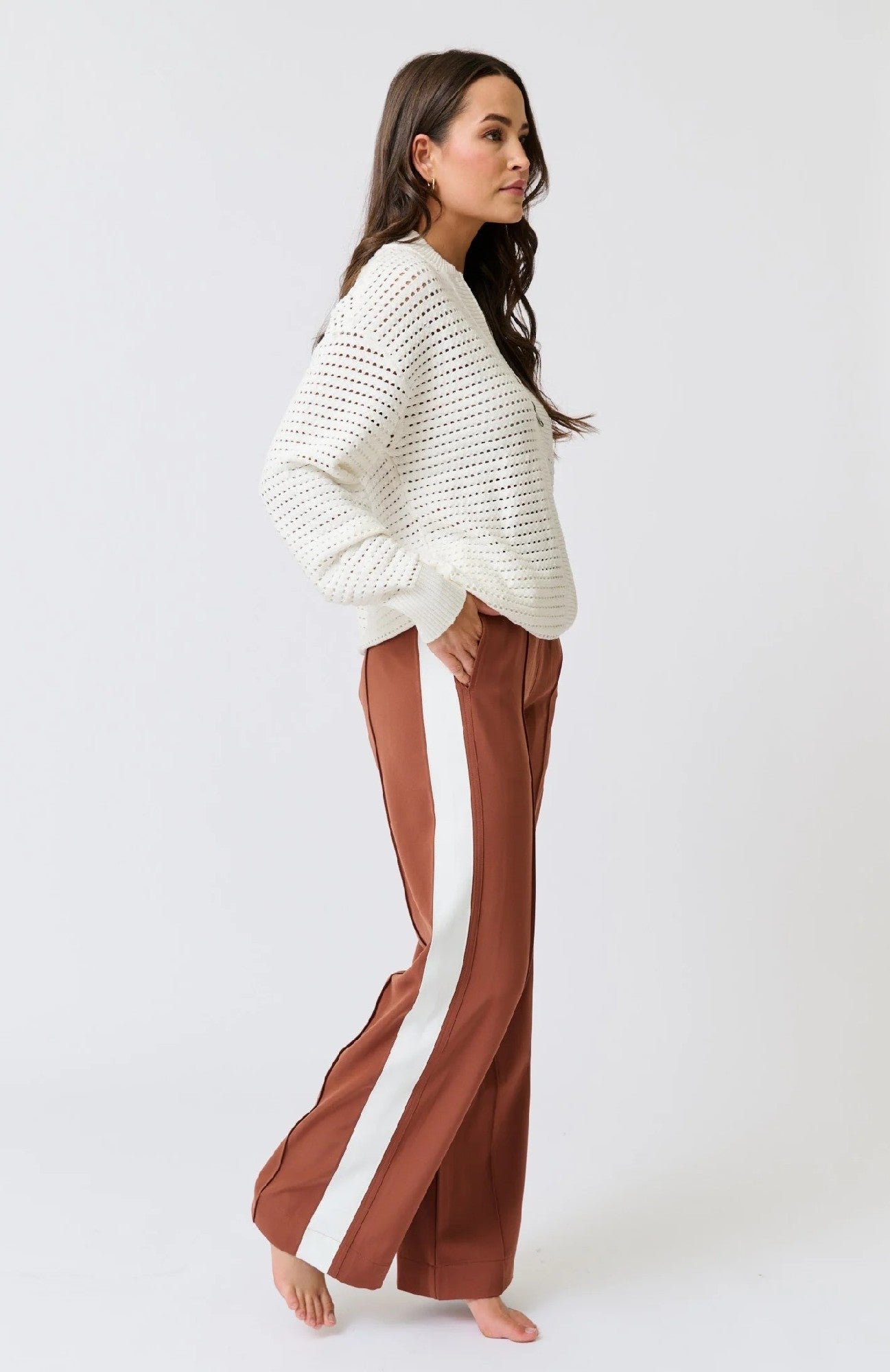 Cartel & Willow Raina Pant [COLOUR:Rust SIZE:XS] | Little Extras | Women's Clothing Online