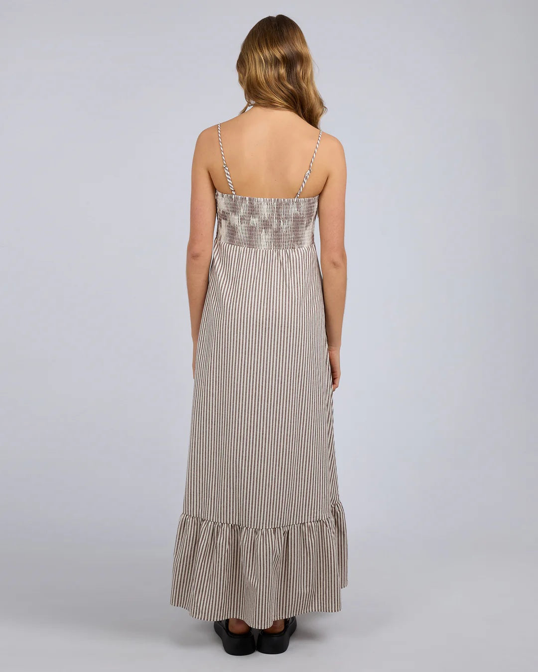 Silent Theory Sunday Maxi Dress [COLOUR:Chocolate SIZE:8]