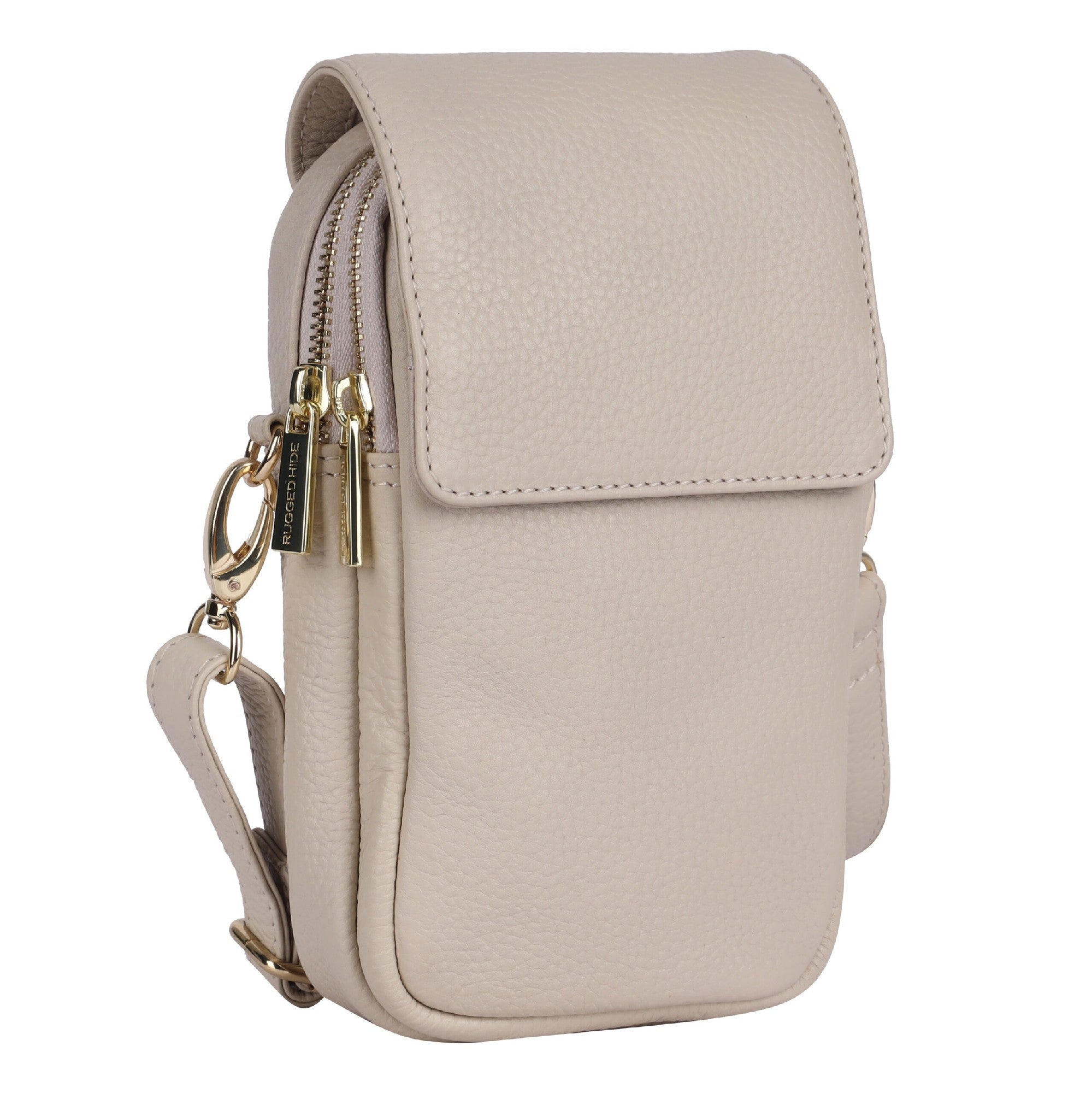 Rugged Hide Fairfield Phone Bag [COLOUR:Vanilla]
