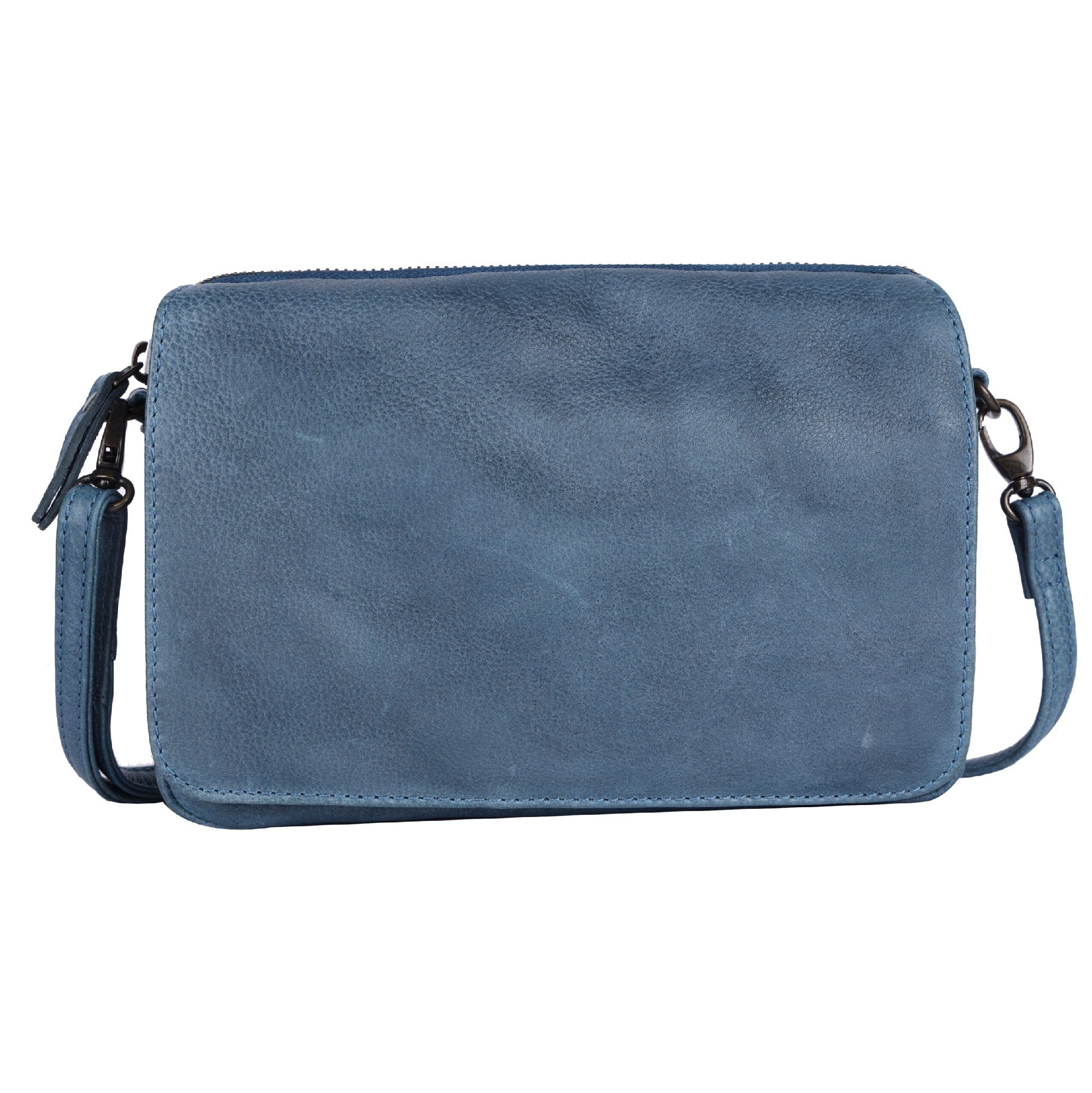 Rugged Hide Wareemba Crossbody [COLOUR:Midnight Blue]