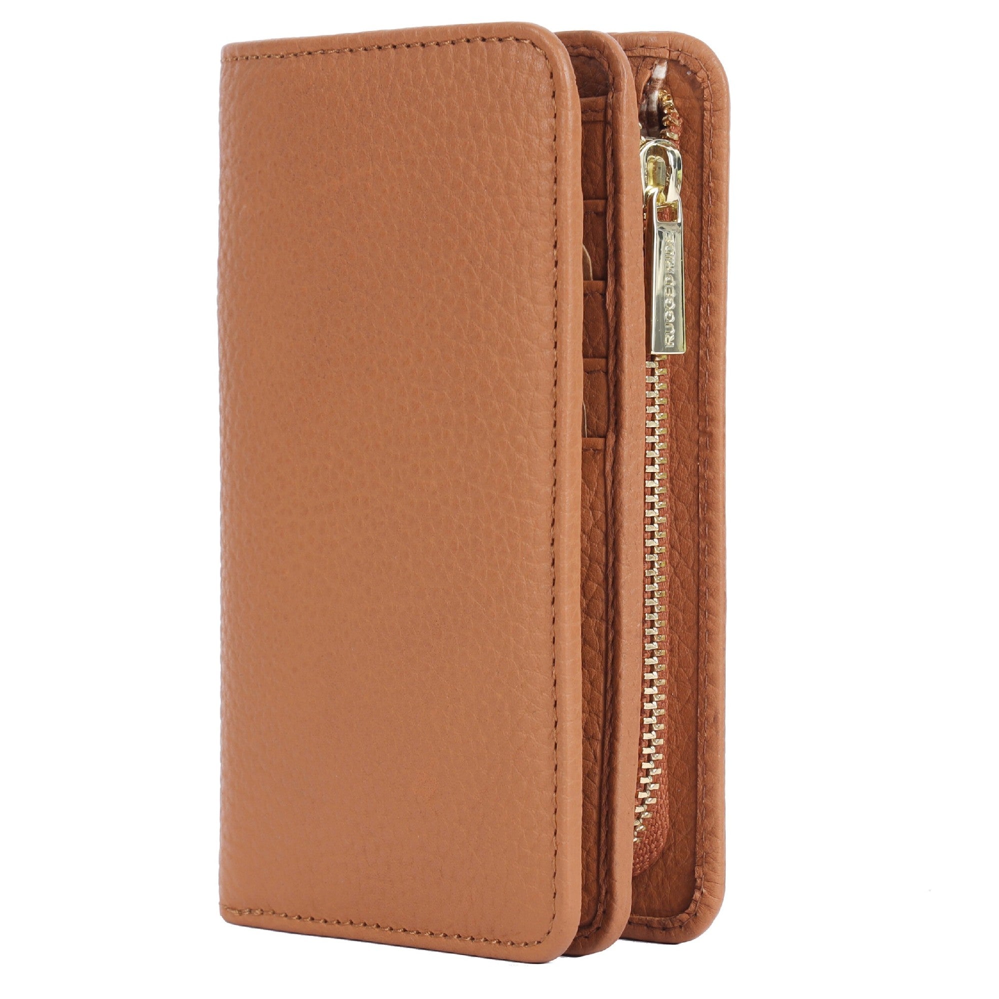 Rugged Hide Shelly Wallet [COLOUR:Tan]