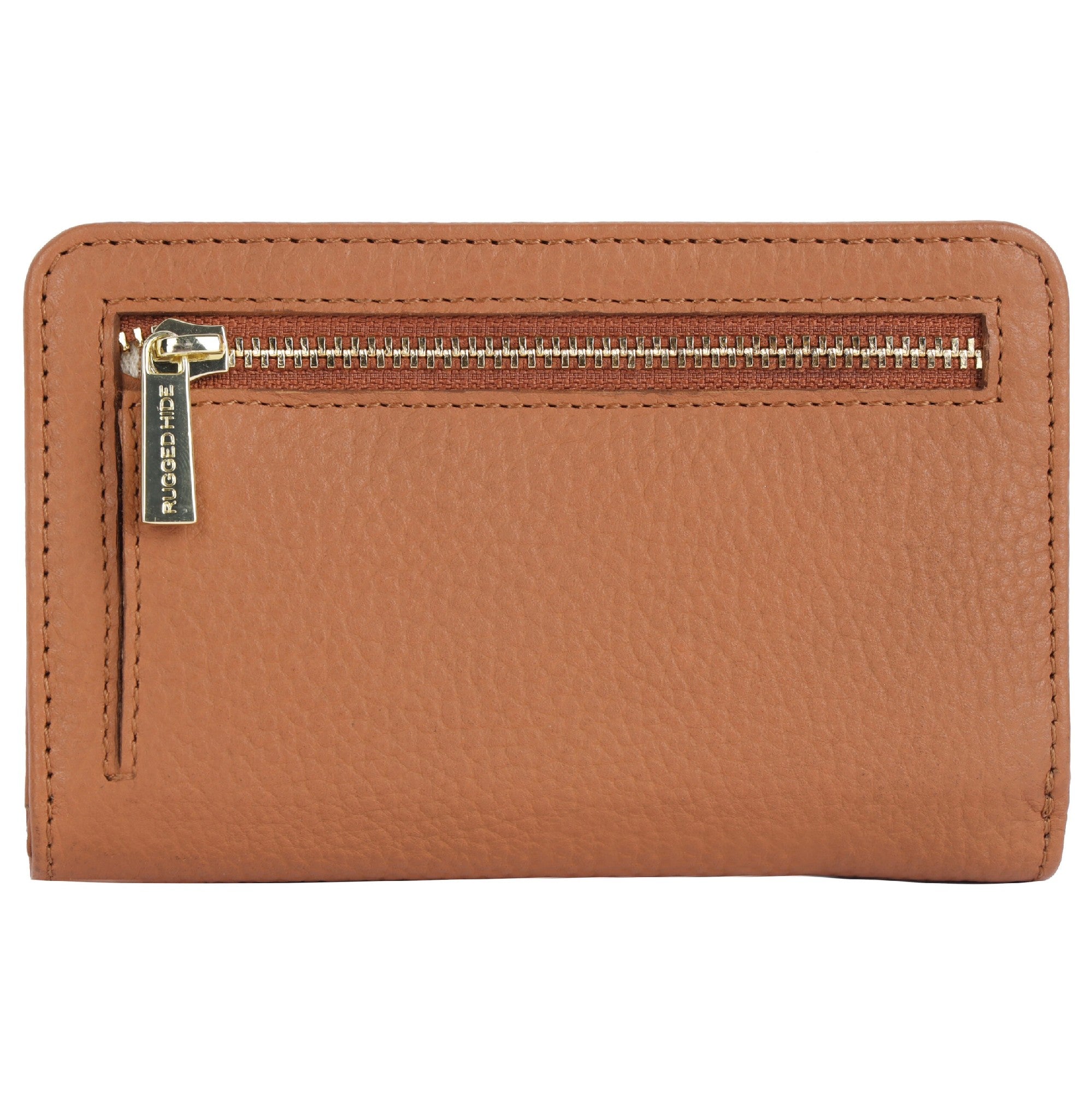 Rugged Hide Shelly Wallet [COLOUR:Tan]