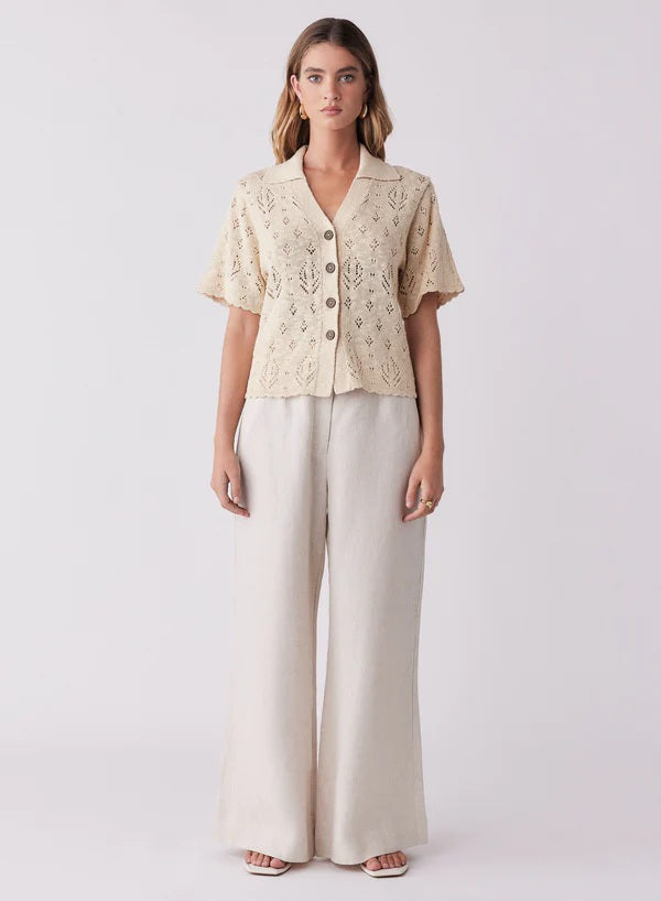 Esmaee Driftwood Top [COLOUR:Natural SIZE:XS]