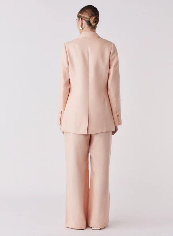 Esmaee Portsea Blazer [COLOUR:Peach SIZE:XS]