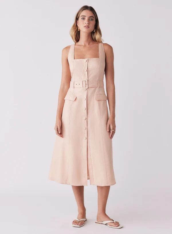 Esmaee Portsea Dress [COLOUR:Peach SIZE:XS]