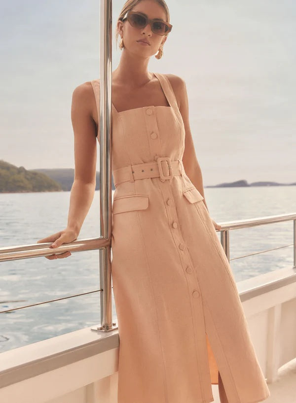 Esmaee Portsea Dress [COLOUR:Peach SIZE:XS]