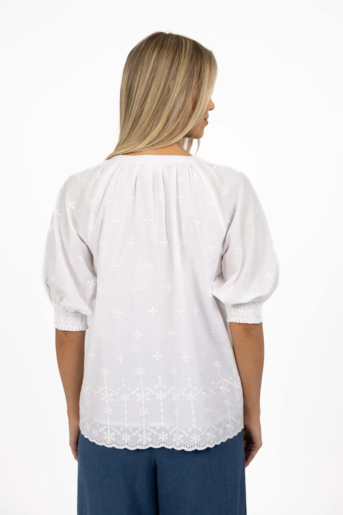 Humidity Chloe Blouse [COLOUR:White SIZE:s/m]