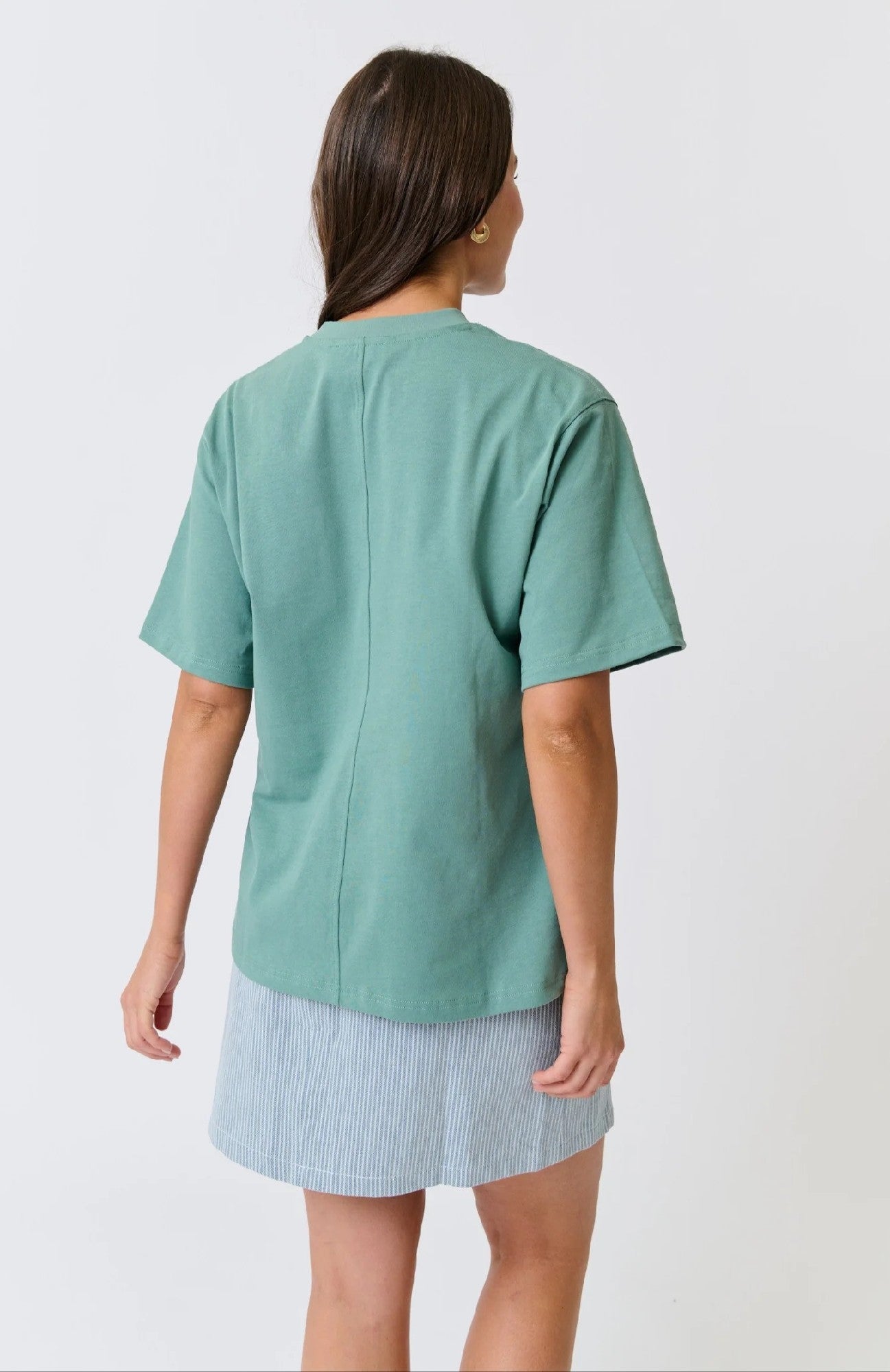 Cartell & Willow Sammie Tee [COLOUR:Jade SIZE:XS]