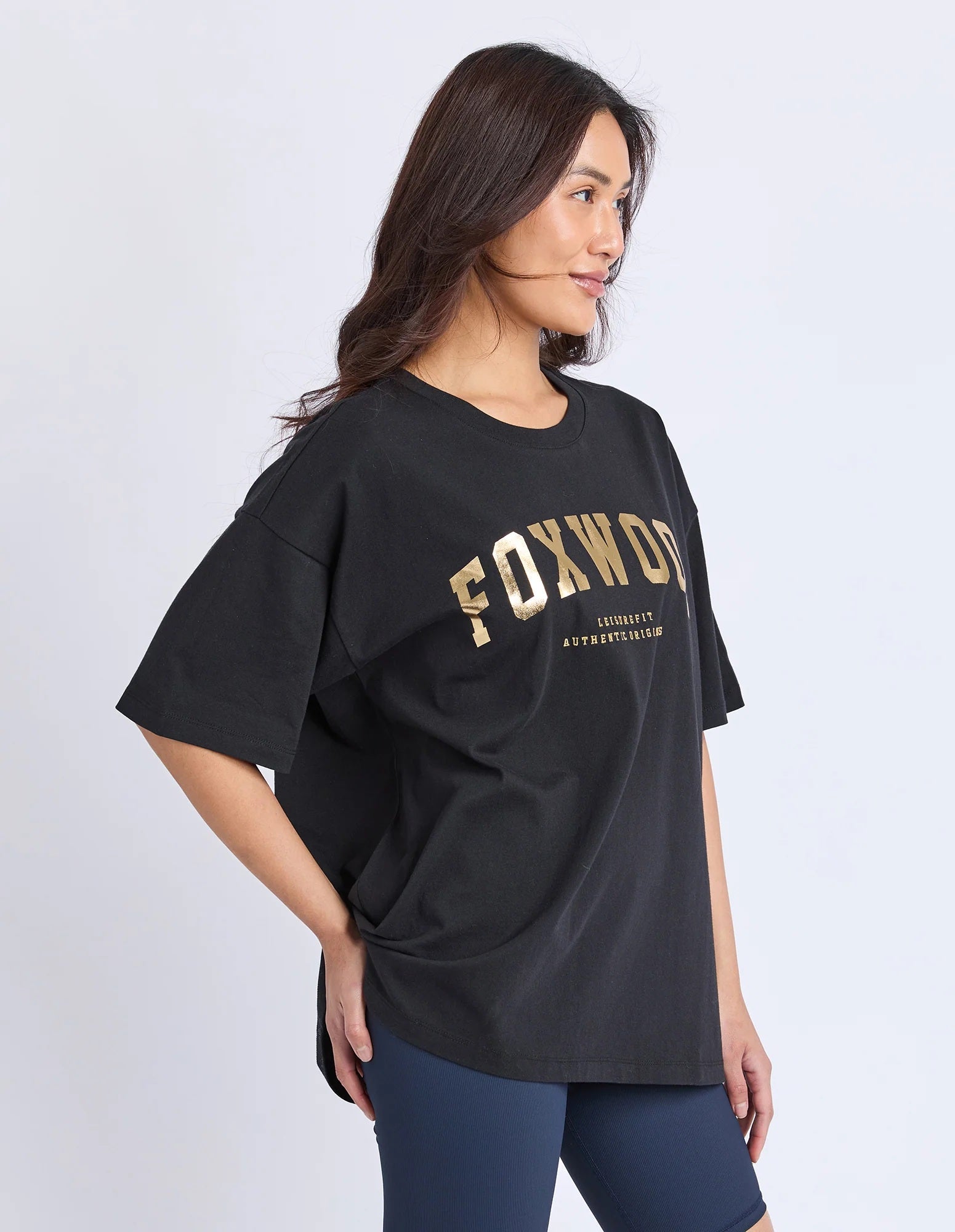 Foxwood Interval Tee [COLOUR:Gold/black SIZE:10]