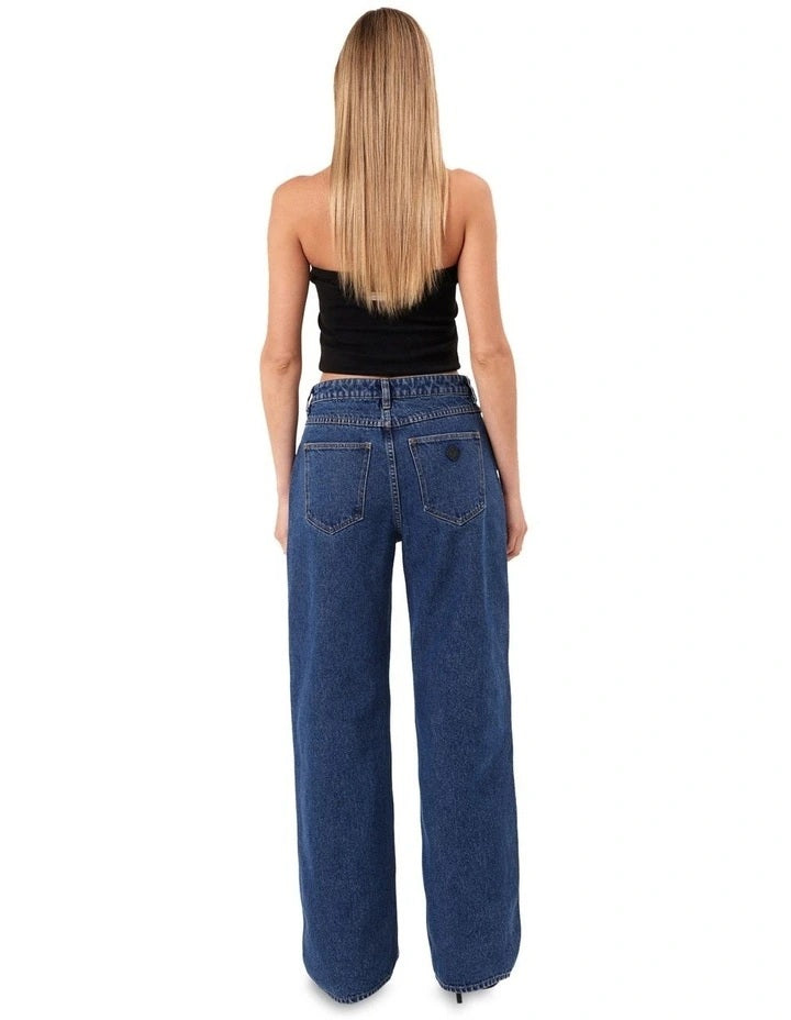 Abrand 95 Baggy Bella [COLOUR:Mid Blue SIZE:24]