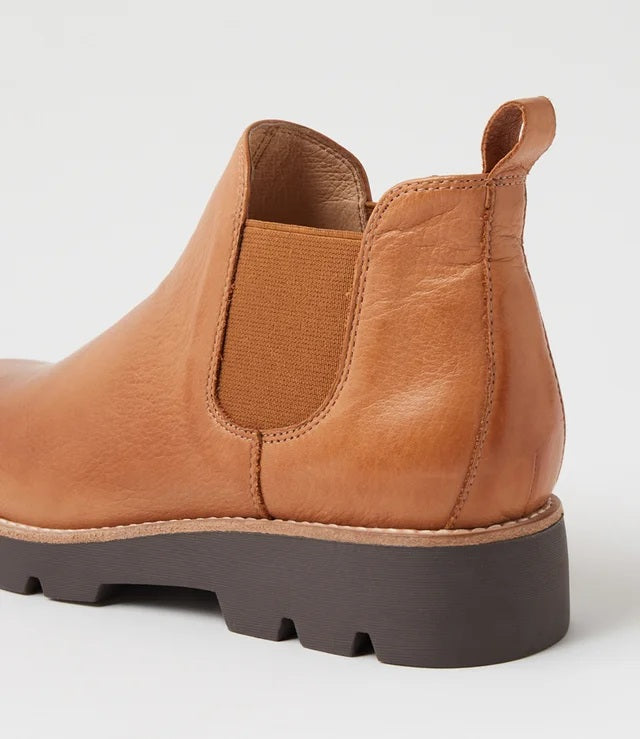 Django & Juliette Draria Boots [COLOUR:Dark tan SIZE:36]