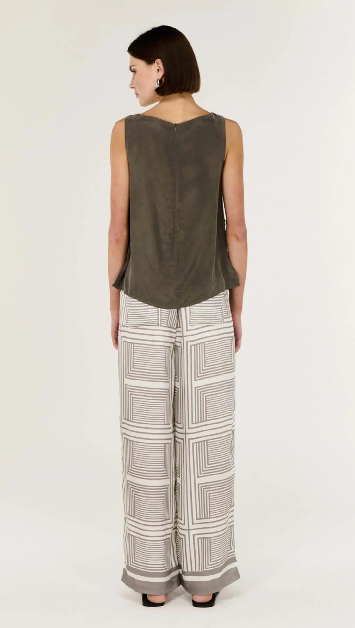 Staple The Lable Siphon Relaxed Pants [COLOUR:Geometric SIZE:S]