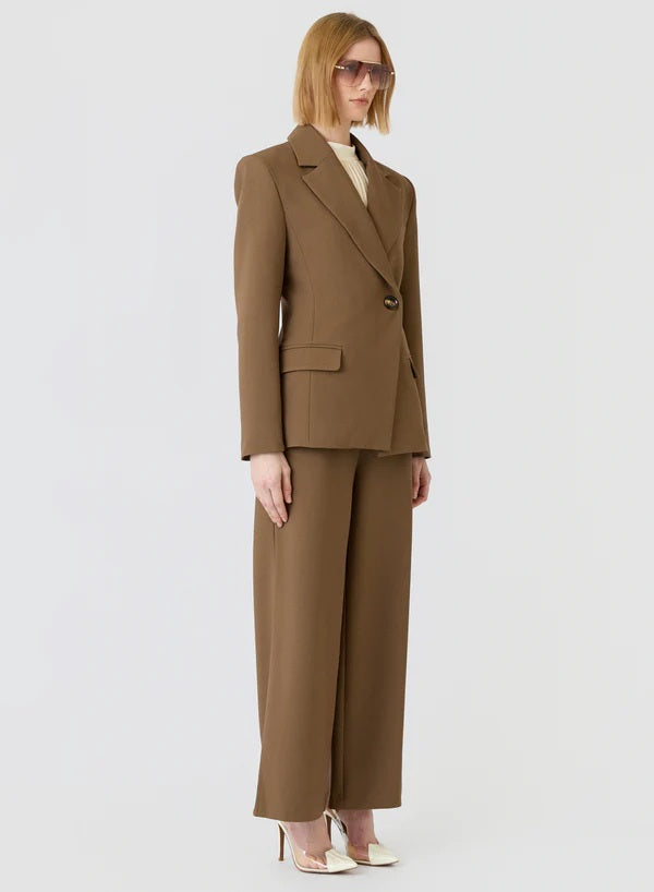 Esmaee Zenith Blazer [COLOUR:Mocha SIZE:S]
