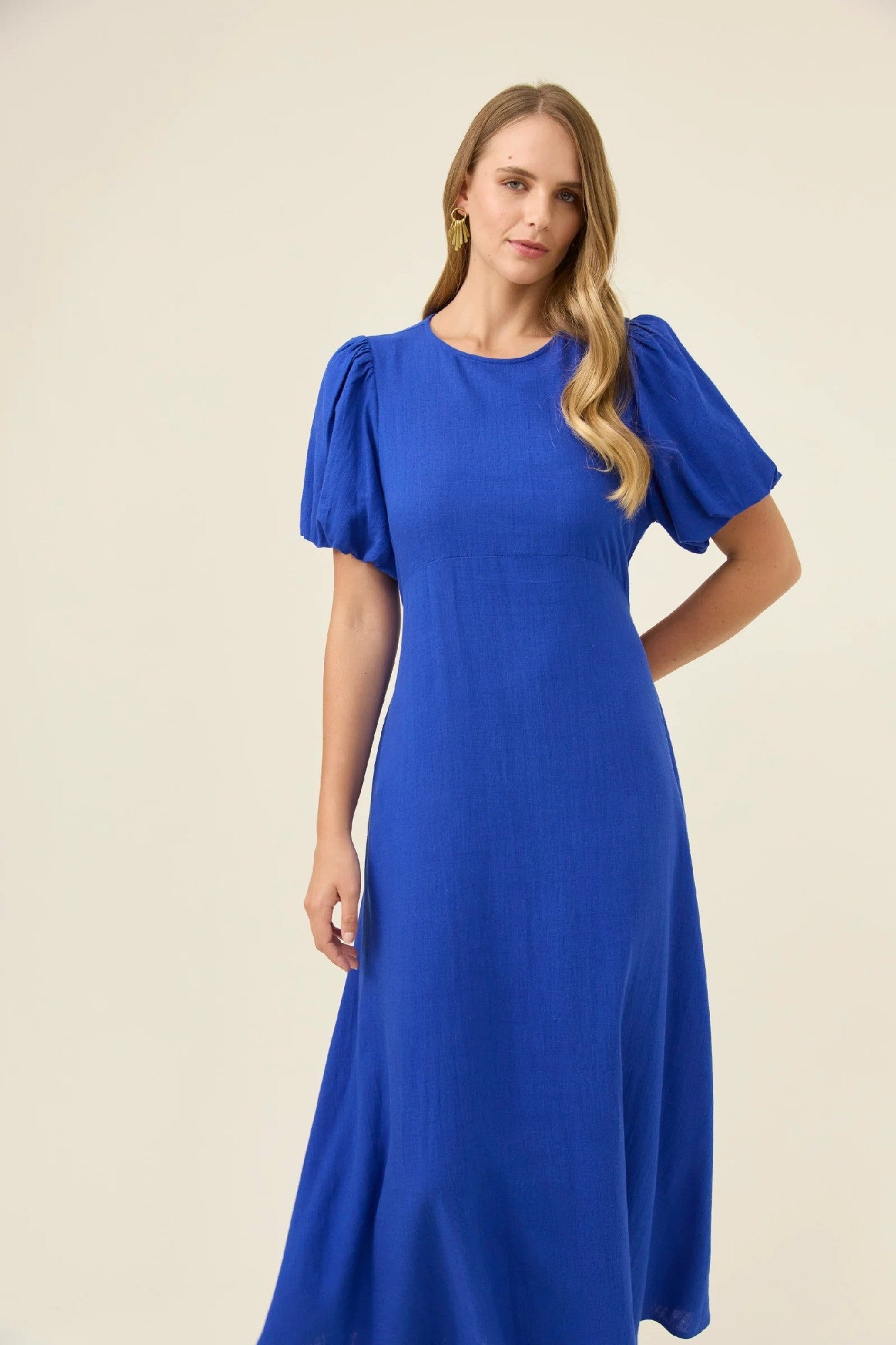 Isle Of Mine Grace Maxi Dress [COLOUR:Cobalt SIZE:S]