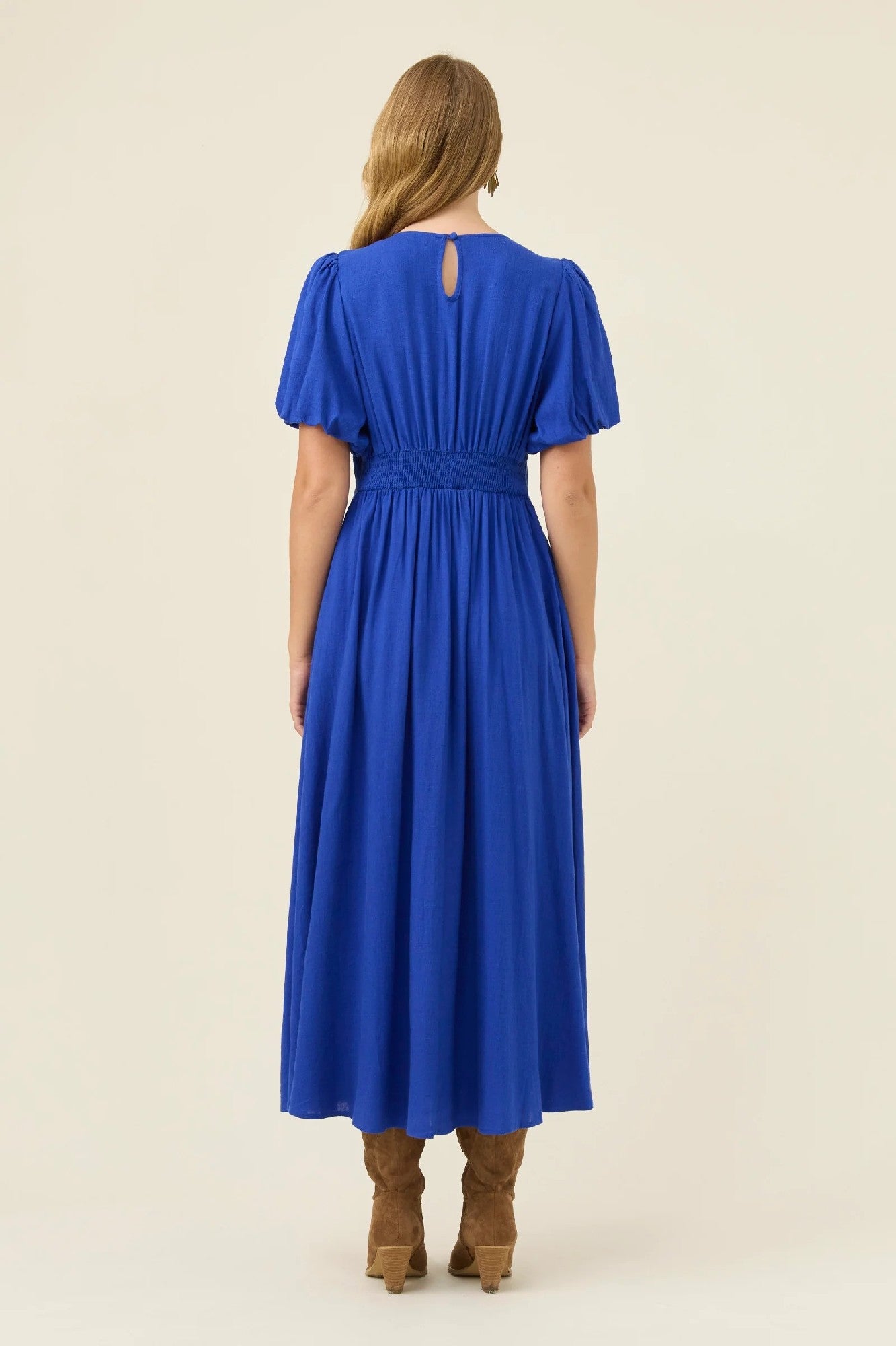 Isle Of Mine Grace Maxi Dress [COLOUR:Cobalt SIZE:S]