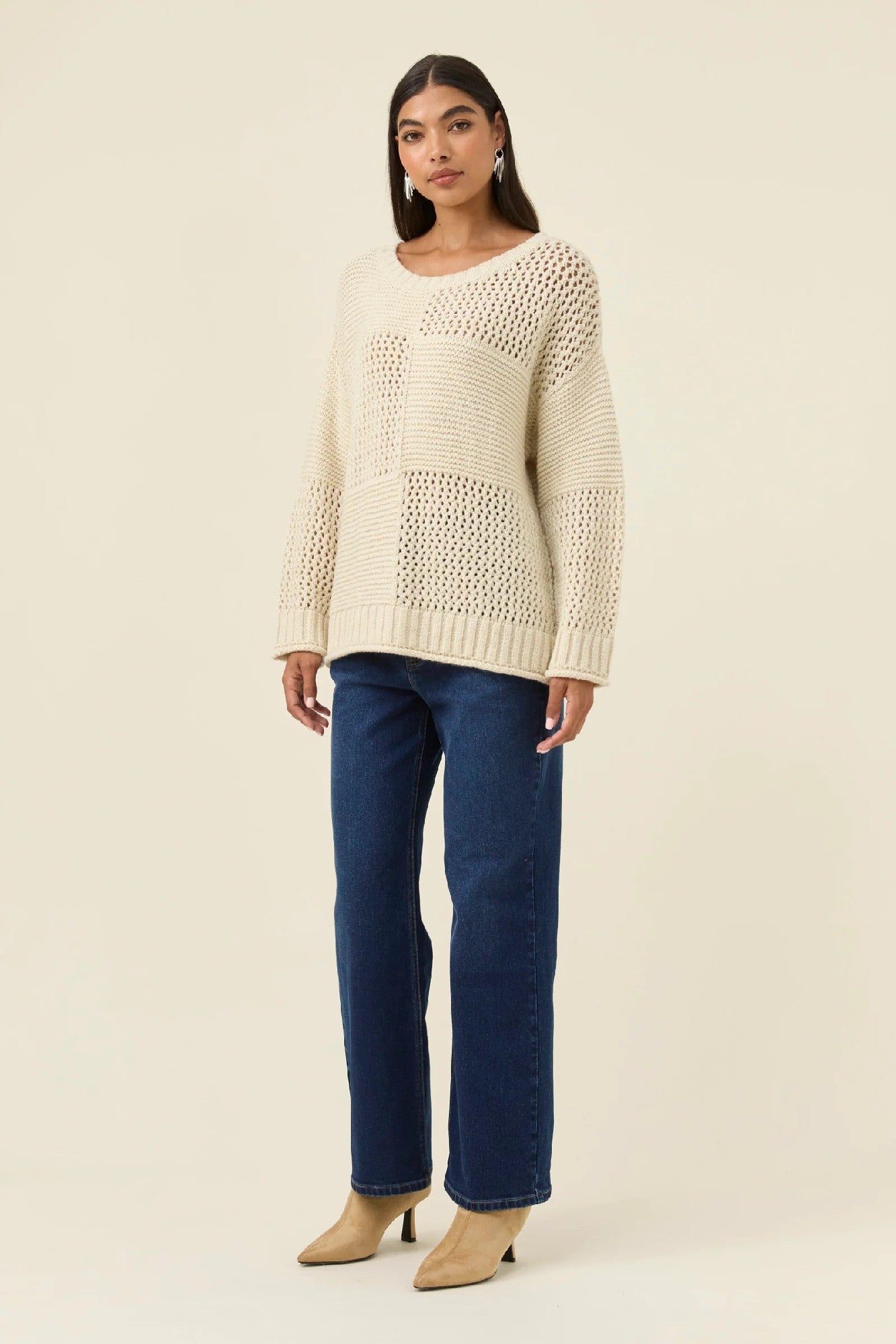 Isle Of mine Luna Jumper [COLOUR:Ivory SIZE:XS]
