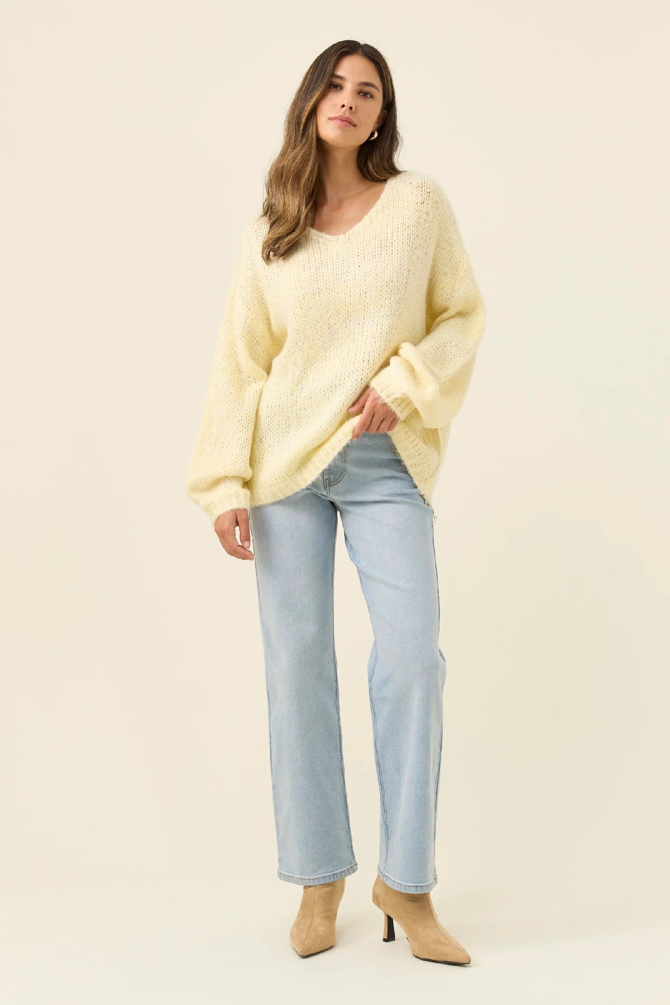 Isle Of Mine Pallas Jumper [COLOUR:Butter SIZE:XS]
