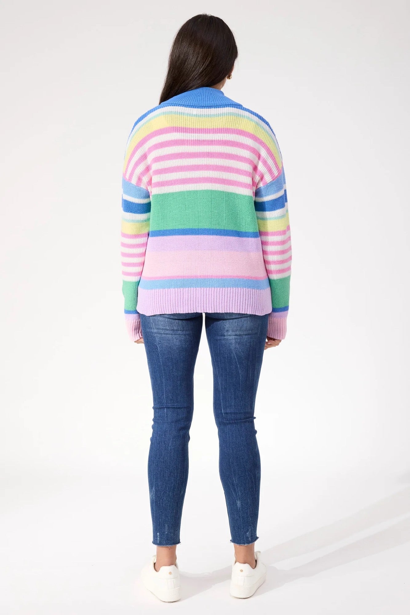 Haven Alaska Stripe Jumper [COLOUR:Pastel SIZE:XS]