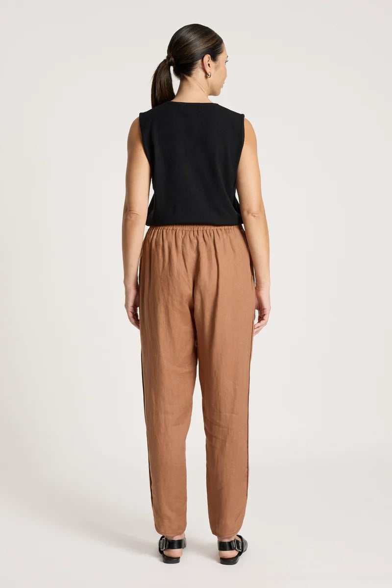 Eb & Ive Bajau Pants [COLOUR:Clay SIZE:S]